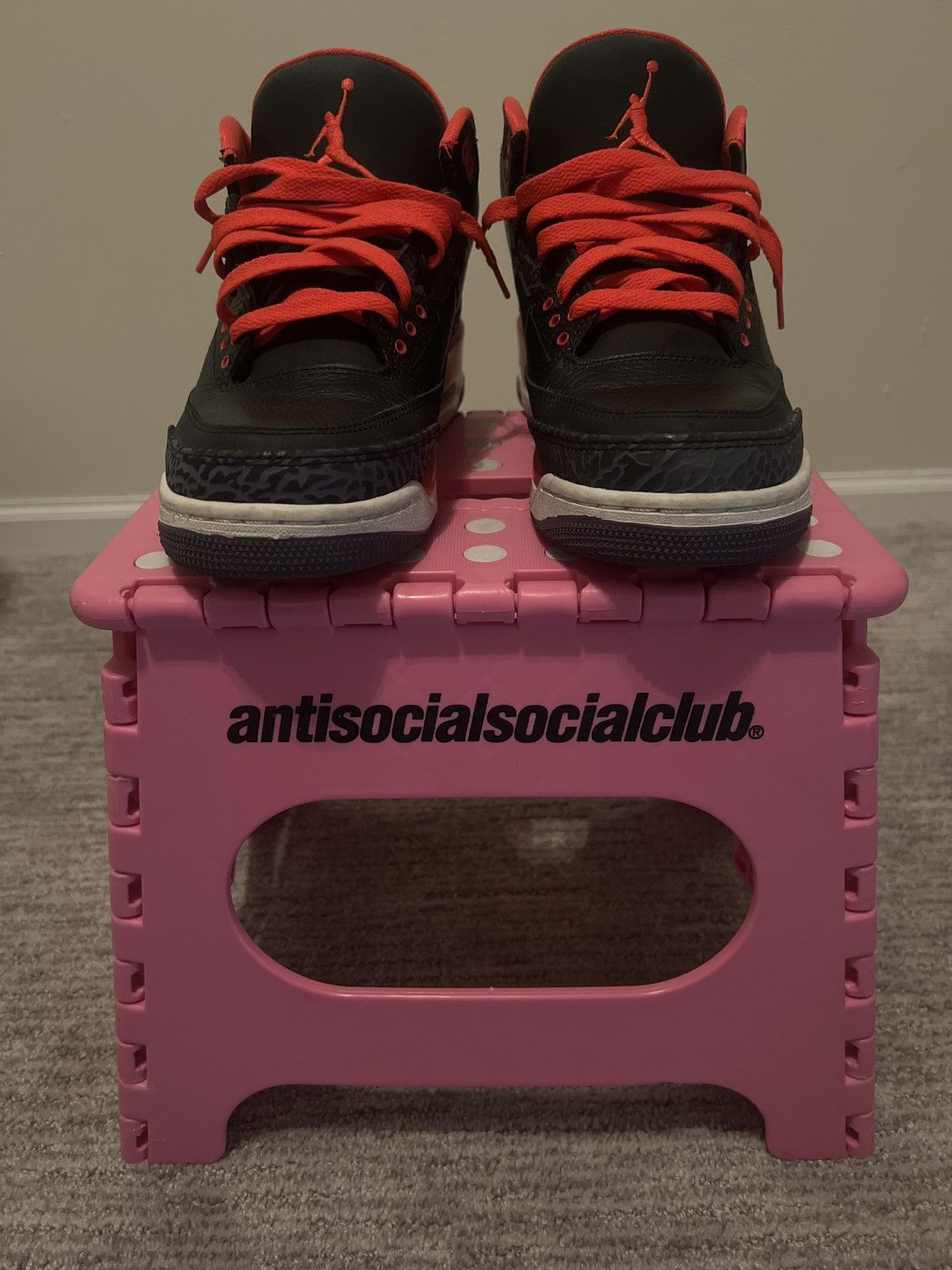 Jordan Brand Jordan retro 3 “Crimson” Size US 8 / EU 41 - 1 Thumbnail