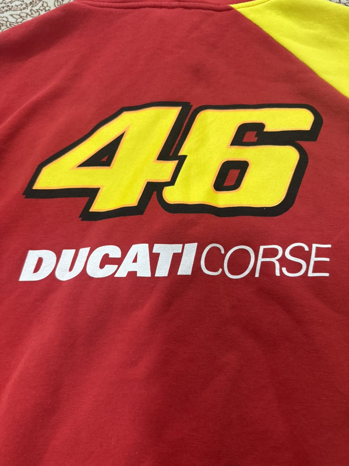 Ducati × Vintage Ducati Corse 46 Valentino Rossi Zipper Hoodie Size US XL / EU 56 / 4 - 7 Thumbnail