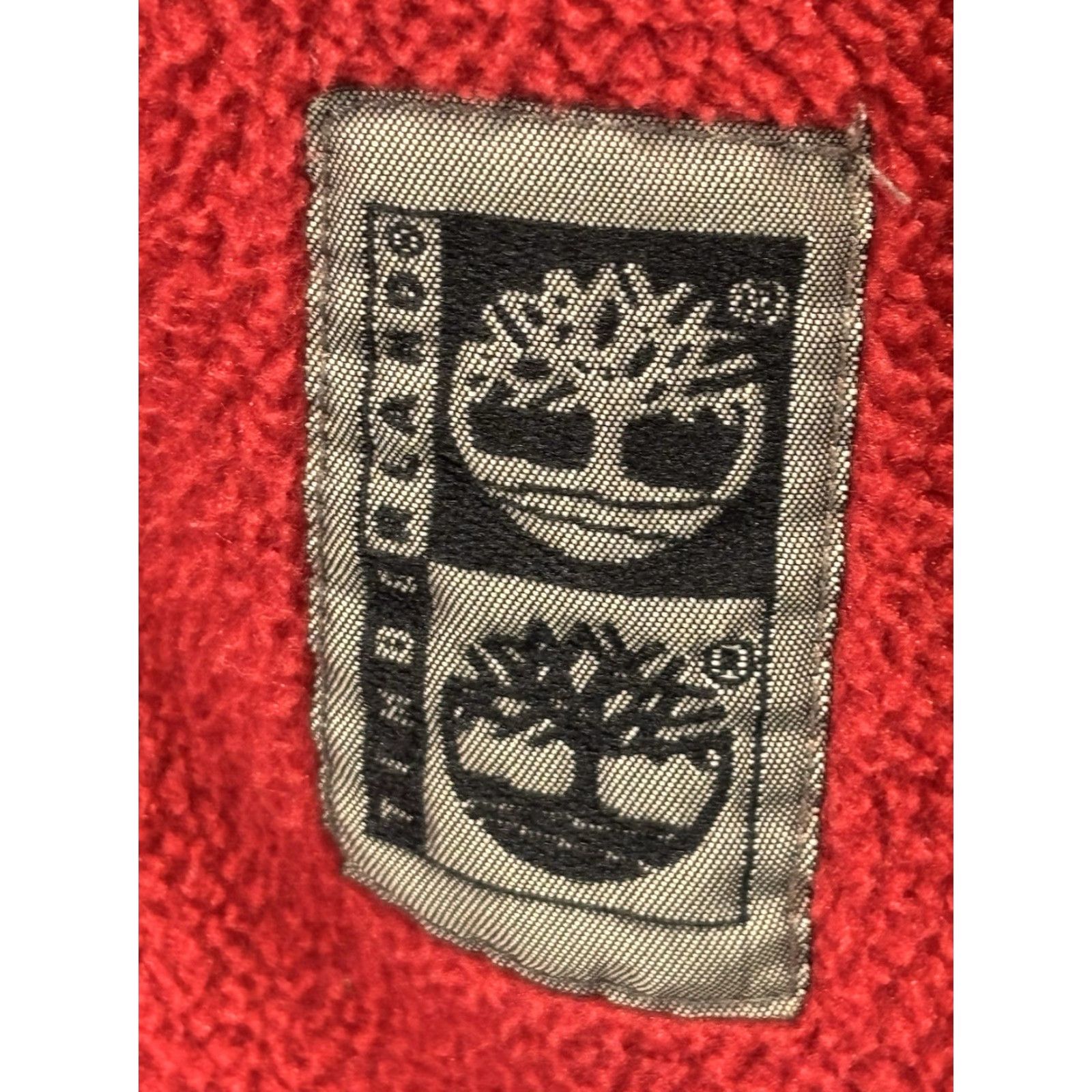 Timberland VINTAGE Timberland Jacket Mens XL Red Fleece Full Zip 90s Polyester Solid Zip Jacket Size US XL / EU 56 / 4 - 4 Thumbnail