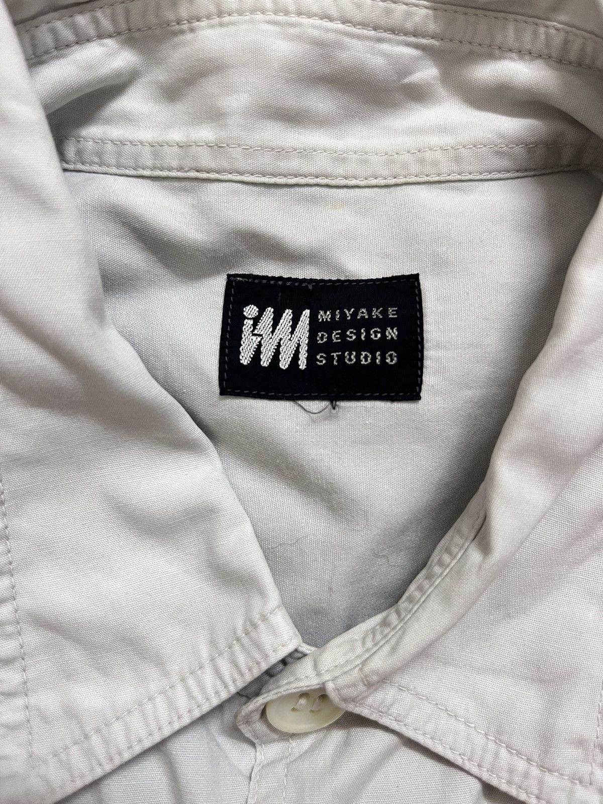 Issey Miyake Issey Miyake Studio White Shirt Size US L / EU 52-54 / 3 - 4 Thumbnail