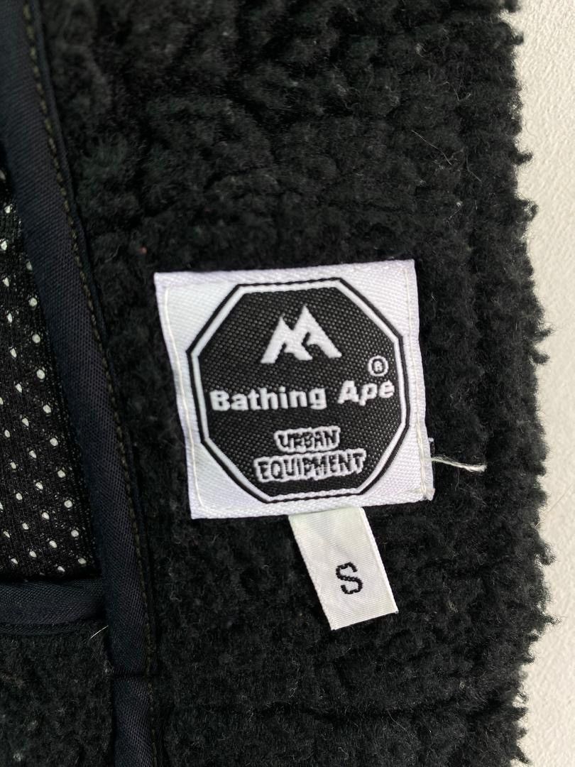 Bape Rare A Bathing Ape Gore Windstopper fleece duffle coat Size US S / EU 44-46 / 1 - 7 Thumbnail