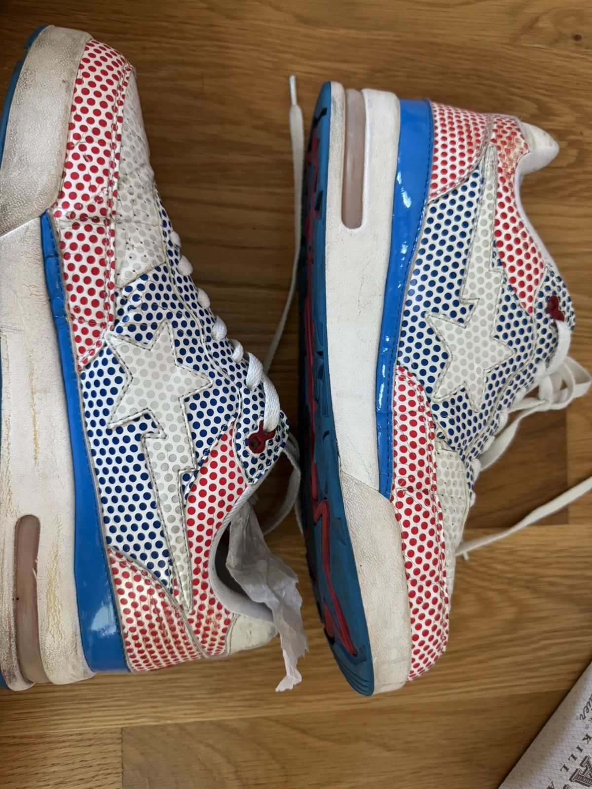 Bape 10 sz OG BAPESTA'S B4 Nigo Era Size US 10 / EU 43 - 3 Thumbnail