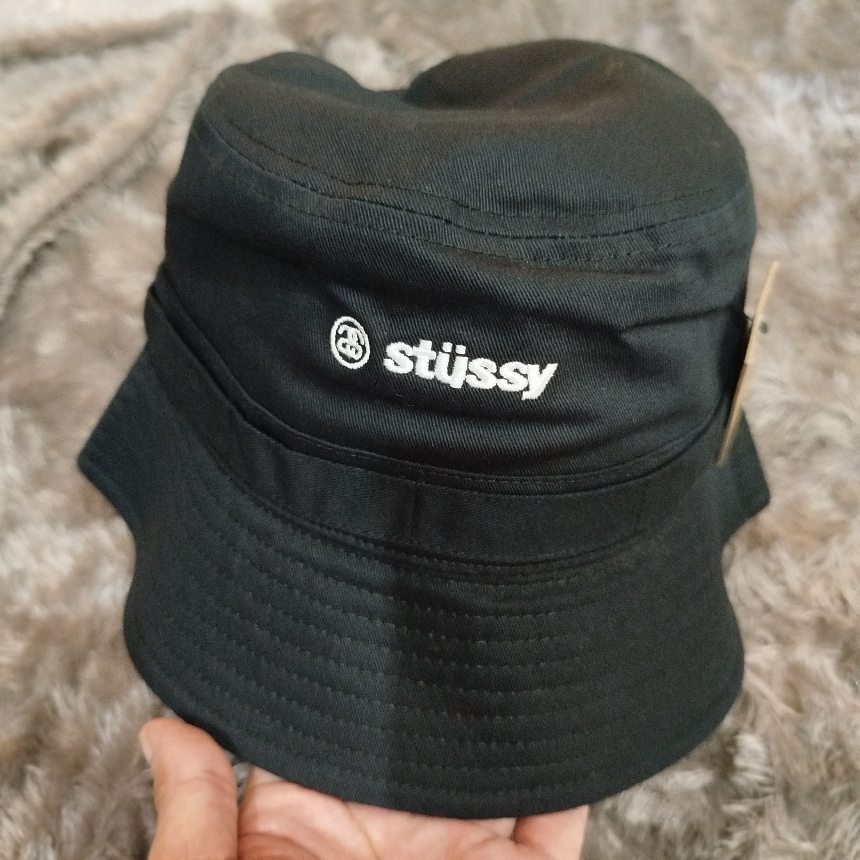 STUSSY TWILL LOCK UP BOONIE