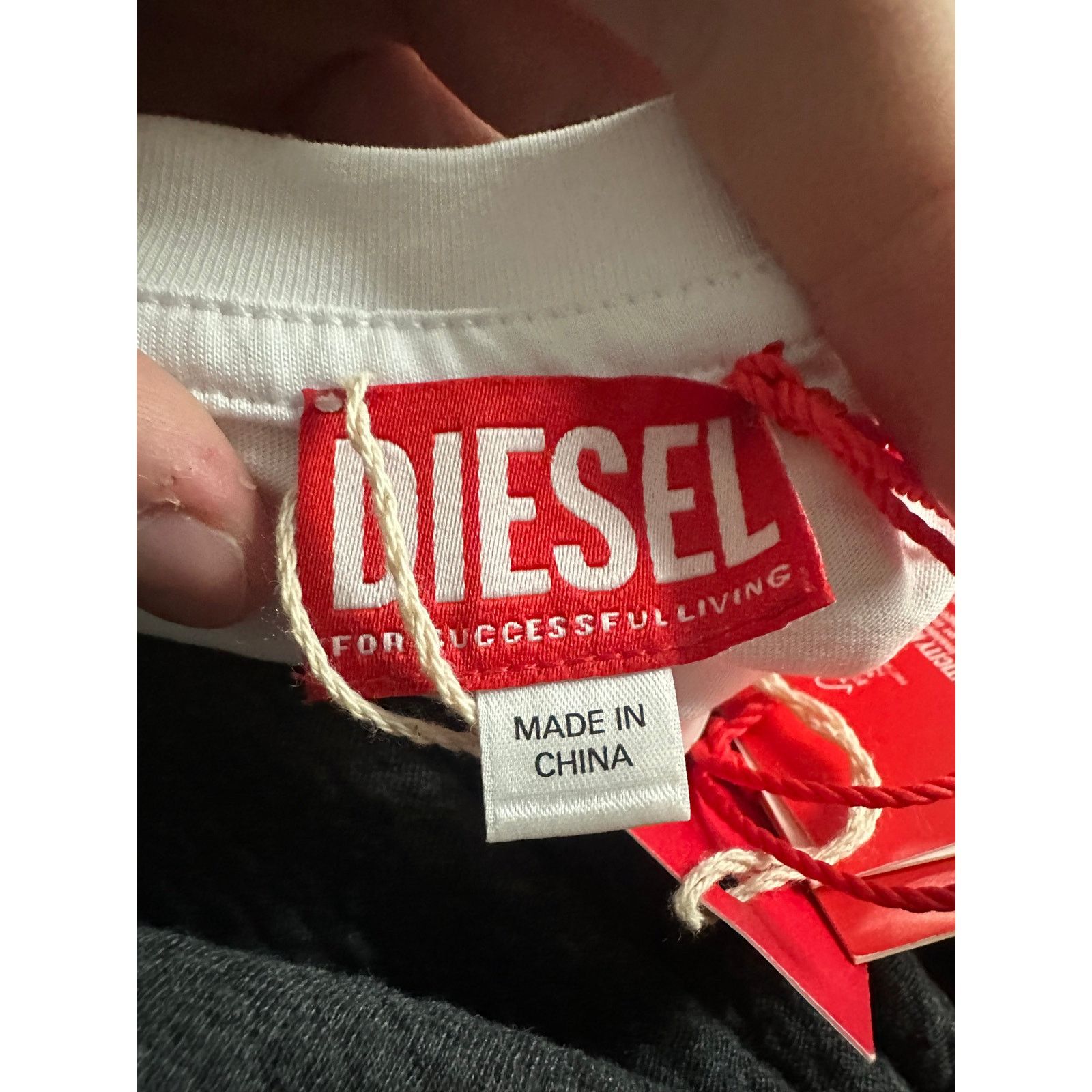 Diesel Diesel Oversized Tee White New With Tags Size US M / EU 48-50 / 2 - 5 Thumbnail