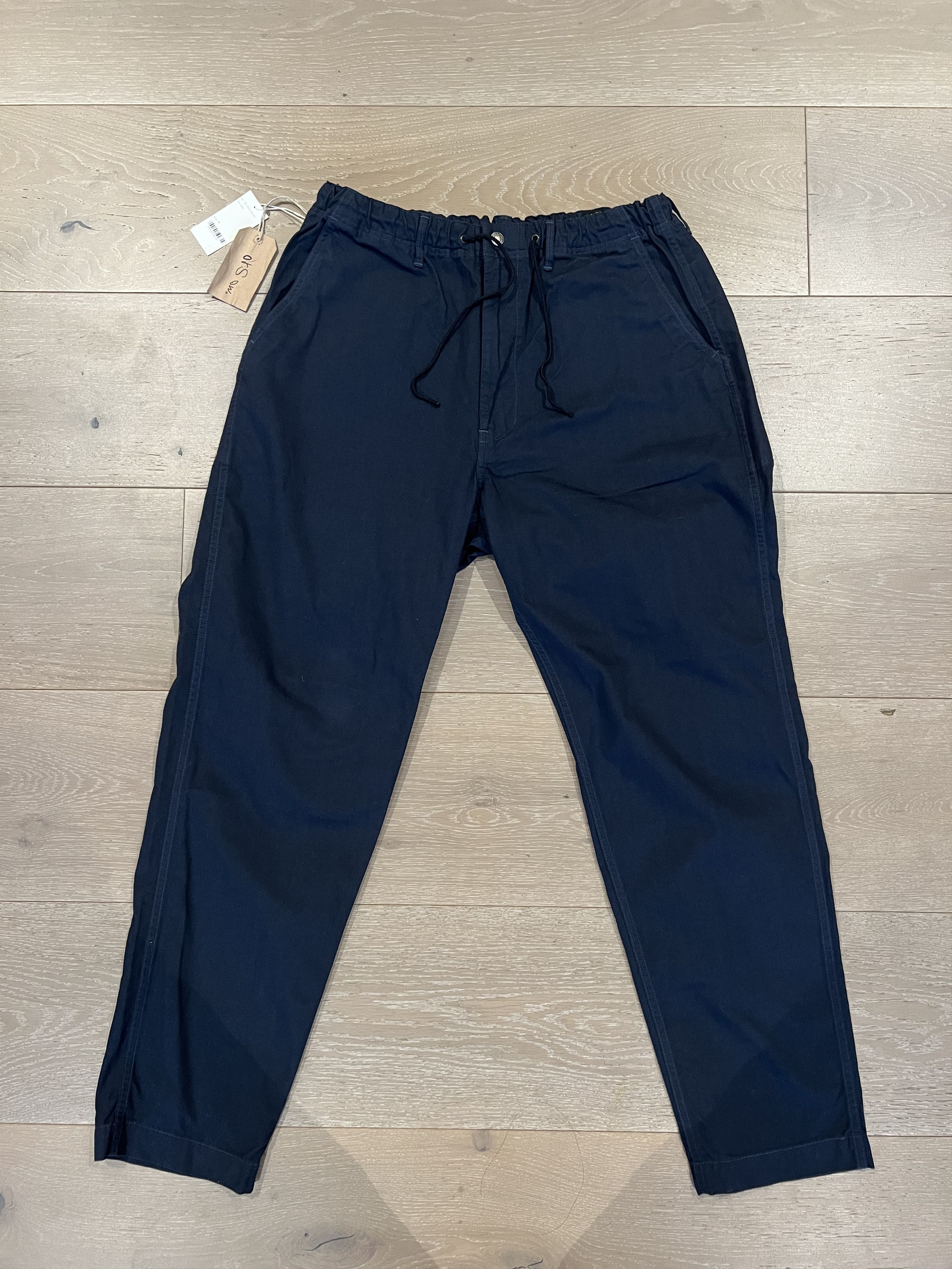 💚 Peggs & Son x Orslow Navy New Yorker Pant Size 4 NEW