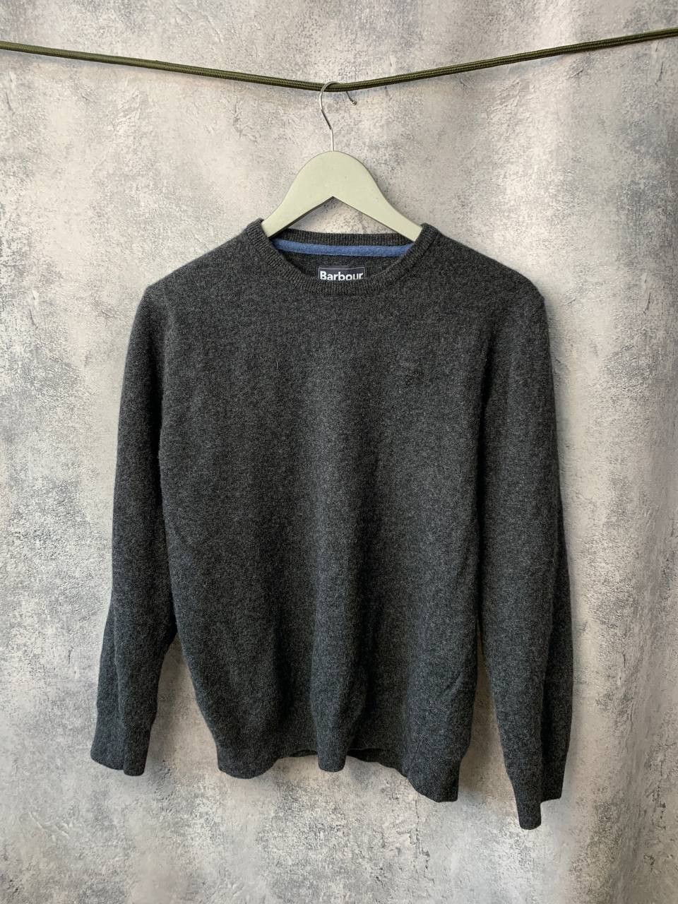 Barbour × Vintage Barbour 100% Wool Crew neck Sweater Jumper Pullover Size US M / EU 48-50 / 2 - 2 Thumbnail