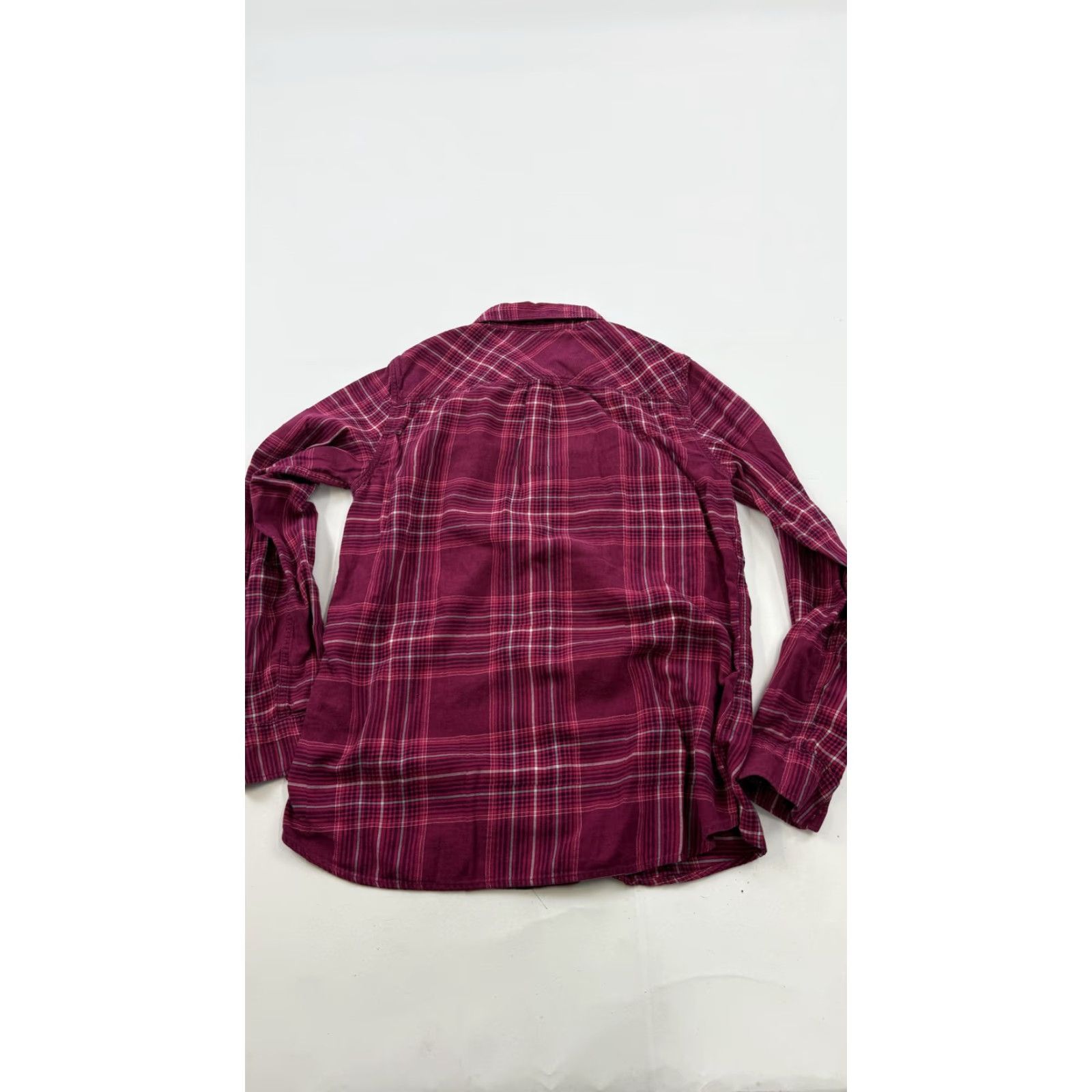 Eddie Bauer Eddie Bauer Shirt Womens Medium Pink Plaid Button Front Long Sleeve Cotton Top Size M / US 6-8 / IT 42-44 - 4 Thumbnail