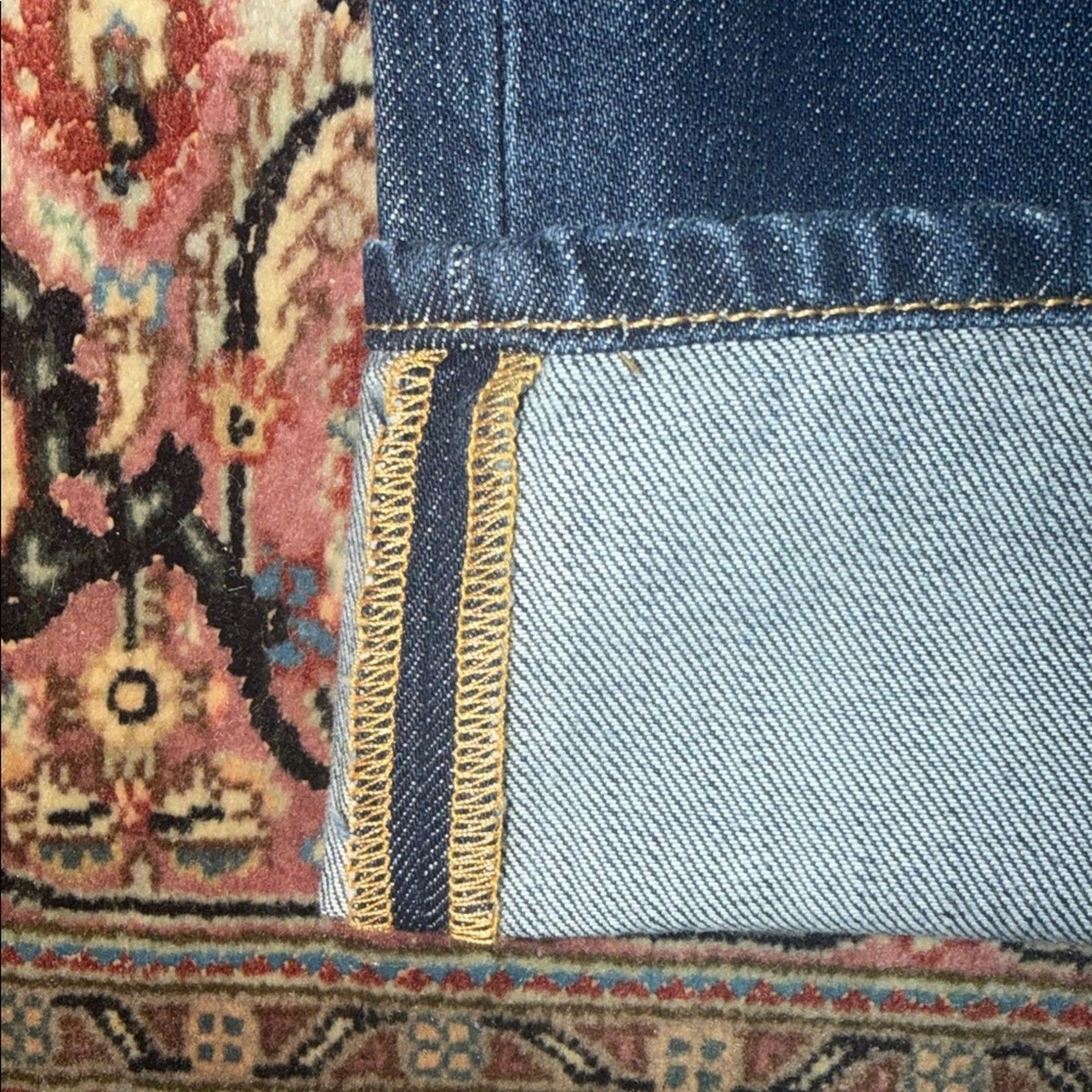 & Other Stories Herringbone Sydney Men's Classic Blue Jeans Size 38 Size US 38 / EU 54 - 10 Thumbnail