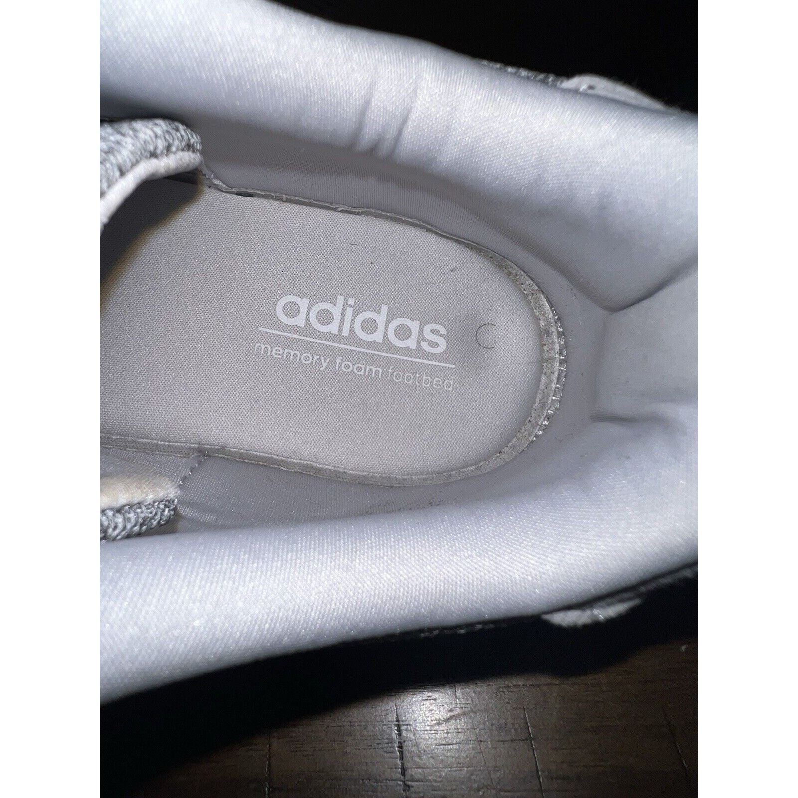 Adidas Women’s Adidas Cloudfoam Running Sneakers Shoes 9 Gray White Size US 7.5 / IT 37.5 - 7 Thumbnail