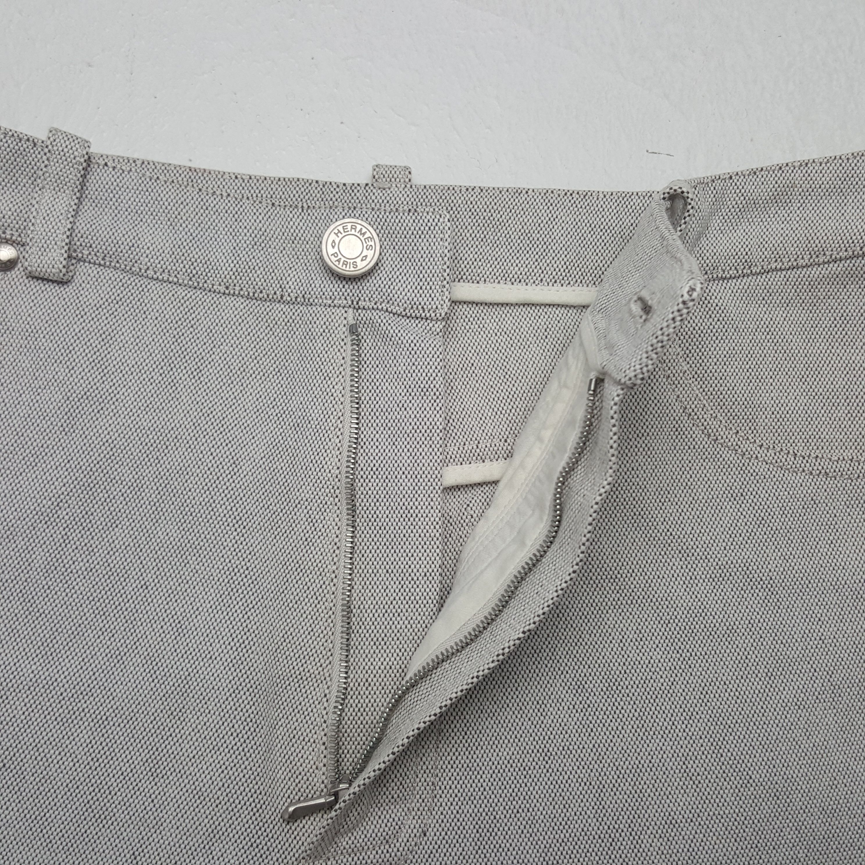 Hermes × Vintage Vintage Hermes Paris Casual Pants Size 25" / US 0 / IT 36 - 12 Thumbnail
