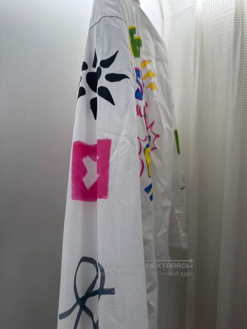 Vetements Vetements White Graffiti Shirt Size US M / EU 48-50 / 2 - 6 Thumbnail