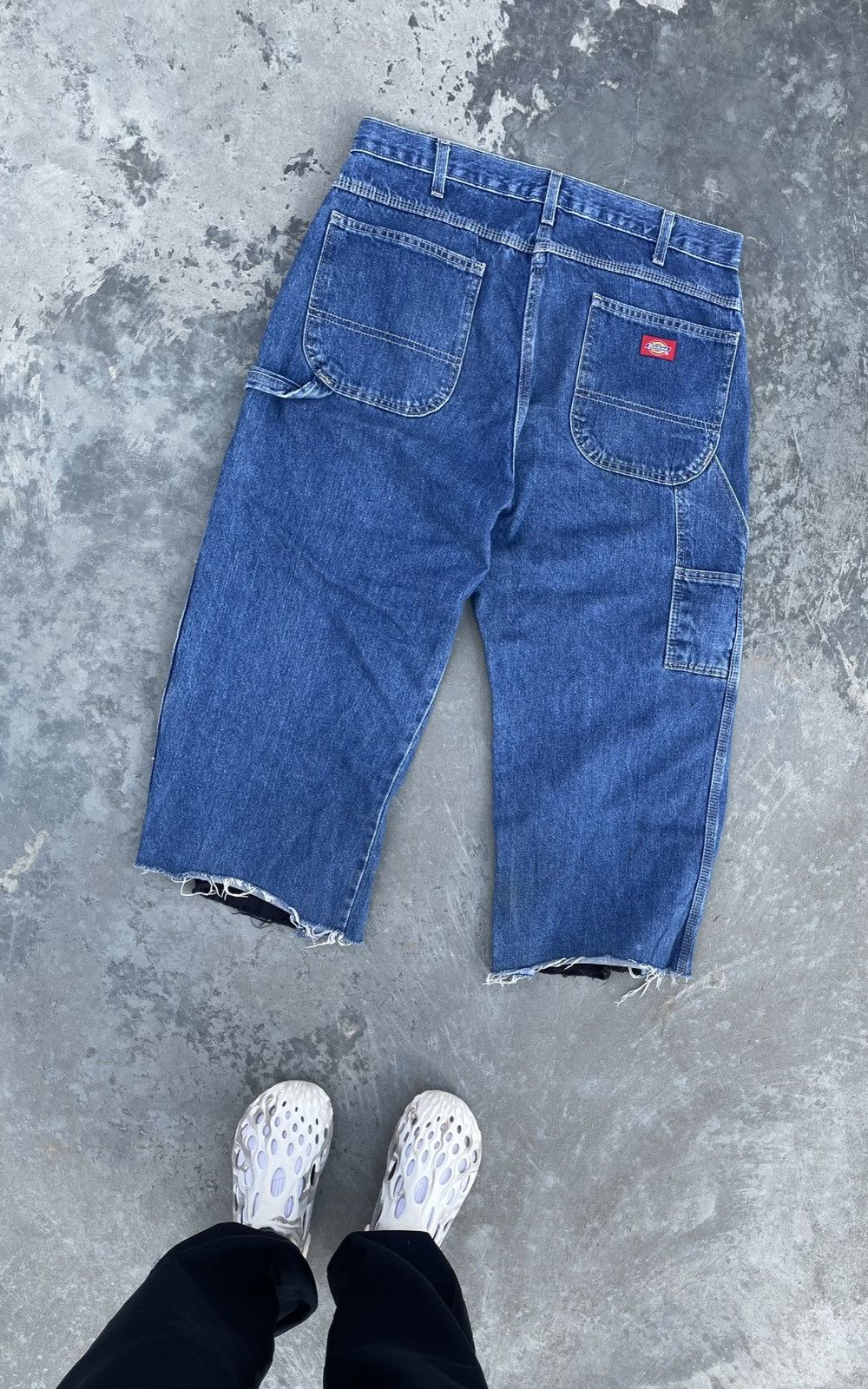 Vintage Vintage Dickies Y2K CRAZY Carpenter Denim Skateboards Pants Size US 32 / EU 48 - 1 Thumbnail