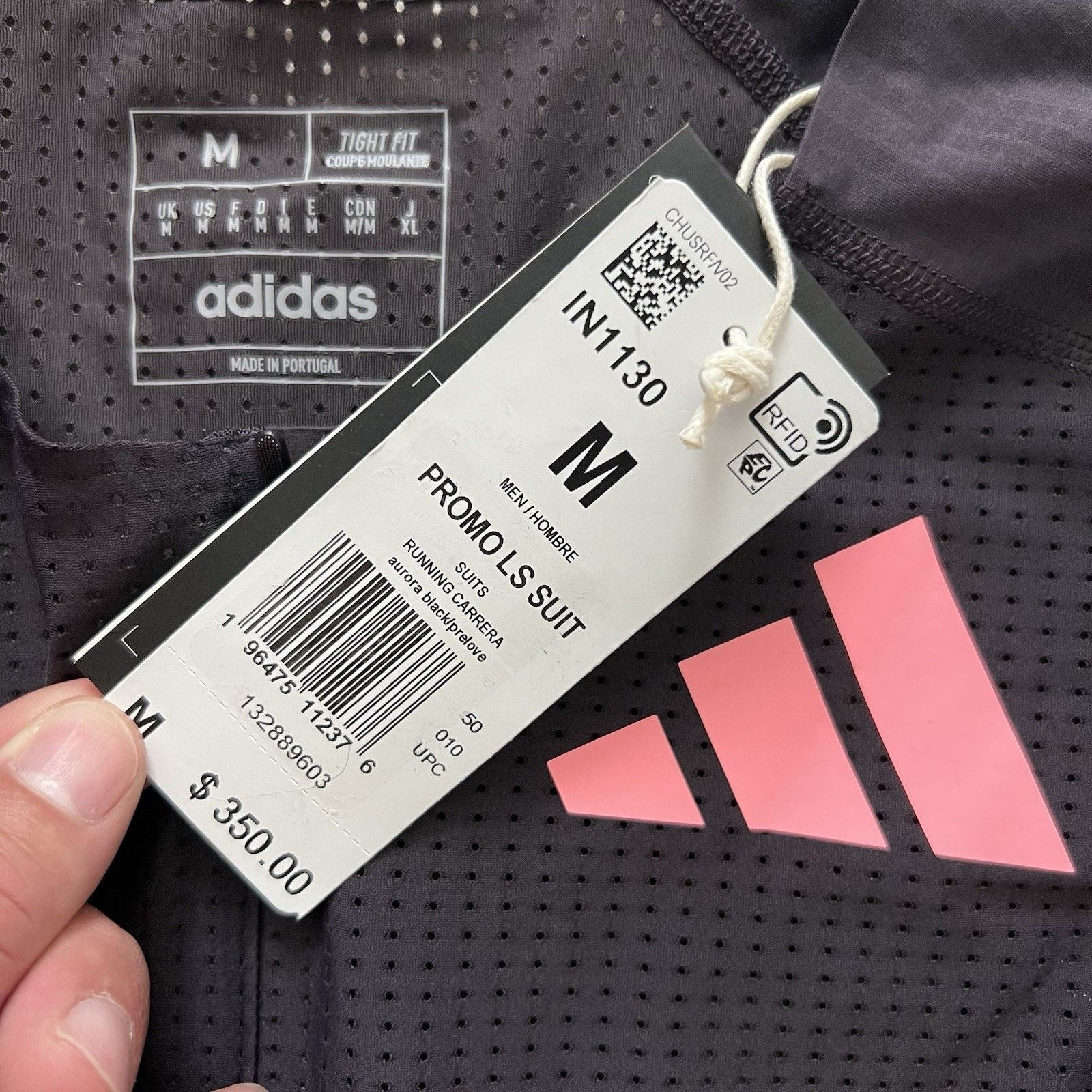 Adidas Adidas 2024 Pro Elite Team Promo LS Speedsuit Purple Size US 30 / EU 46 - 5 Thumbnail
