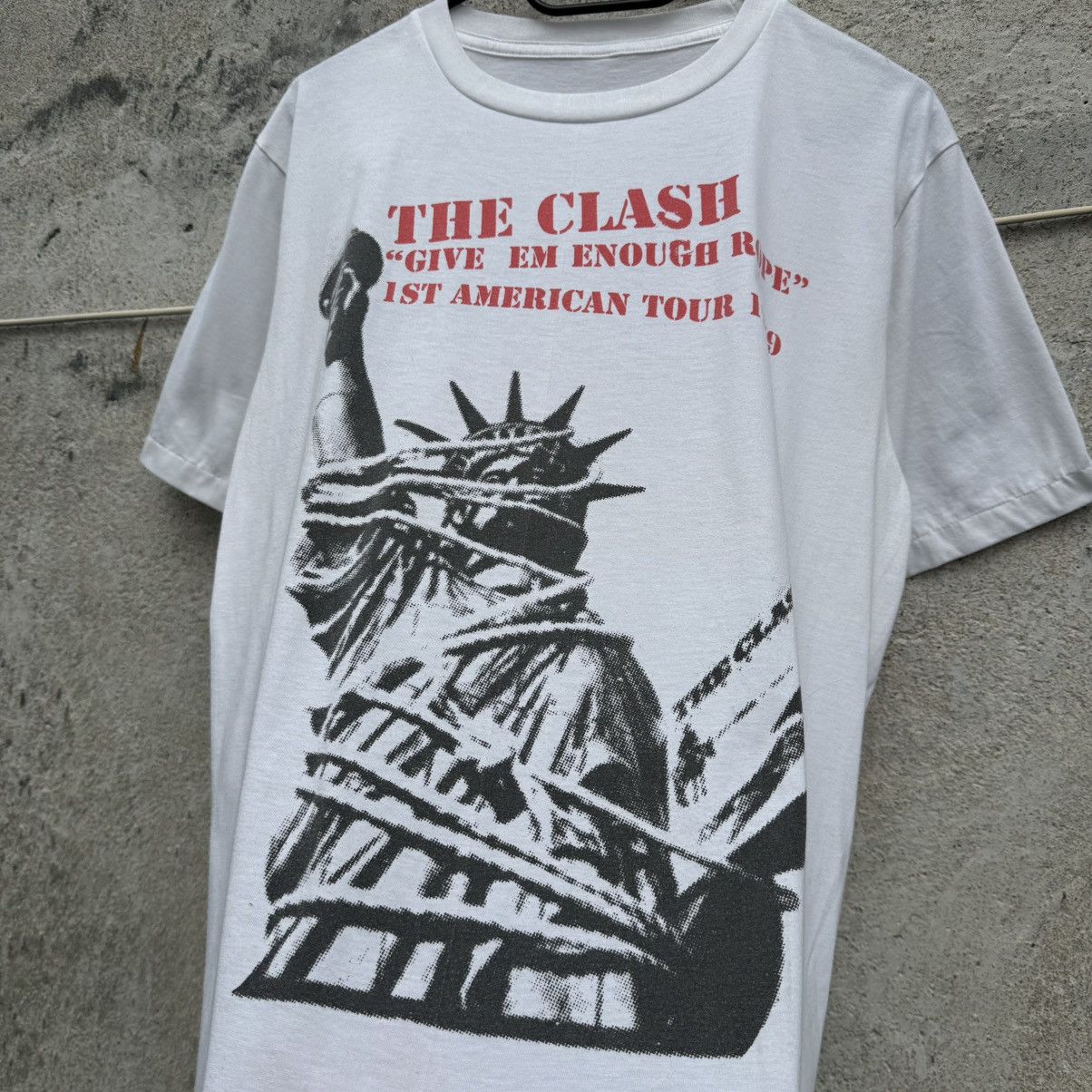 Band Tees 1979 The Clash 1st American Tour Band Tee Punk Rock 80s 90s Size US S / EU 44-46 / 1 - 4 Thumbnail