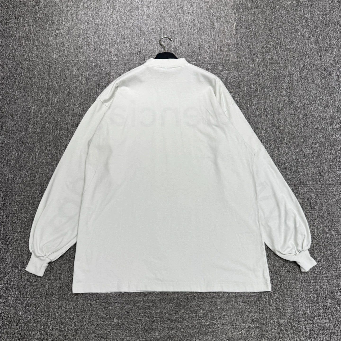 Balenciaga Balenciaga Embroidered Logo Long Sleeve Size 1 Size S / US 4 / IT 40 - 5 Thumbnail