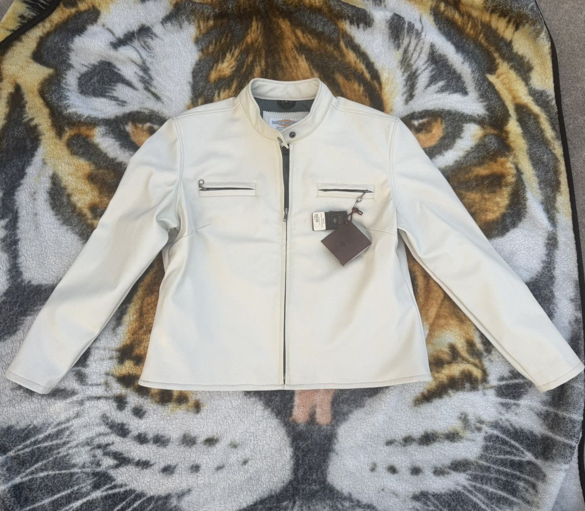 Harley Davidson Harley-Davidson Women’s 1970s Style Vinyl Jacket Size XL / US 12-14 / IT 48-50 - 1 Thumbnail