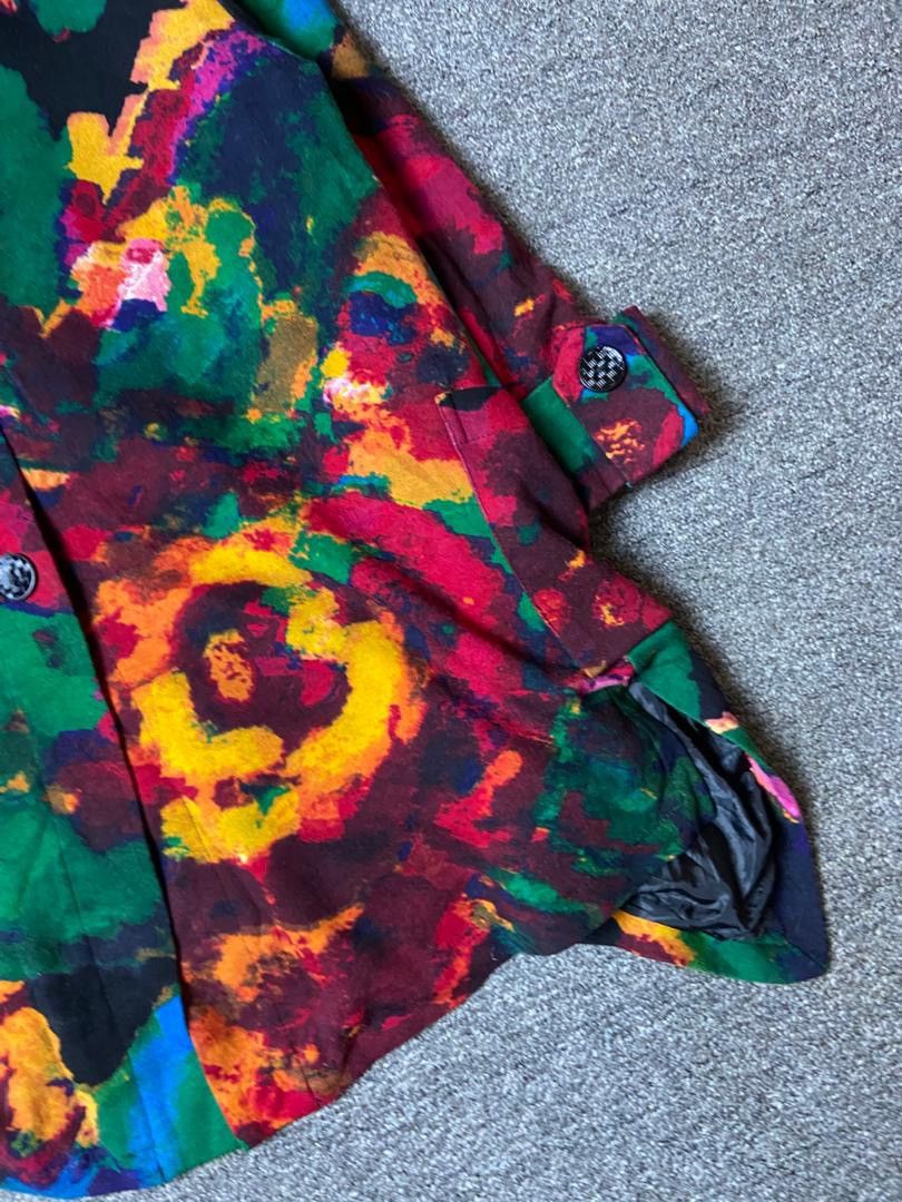 Japanese Brand Shengziying Vibrant Artsy Design Button Up Shirt (179) Size L / US 10 / IT 46 - 8 Thumbnail