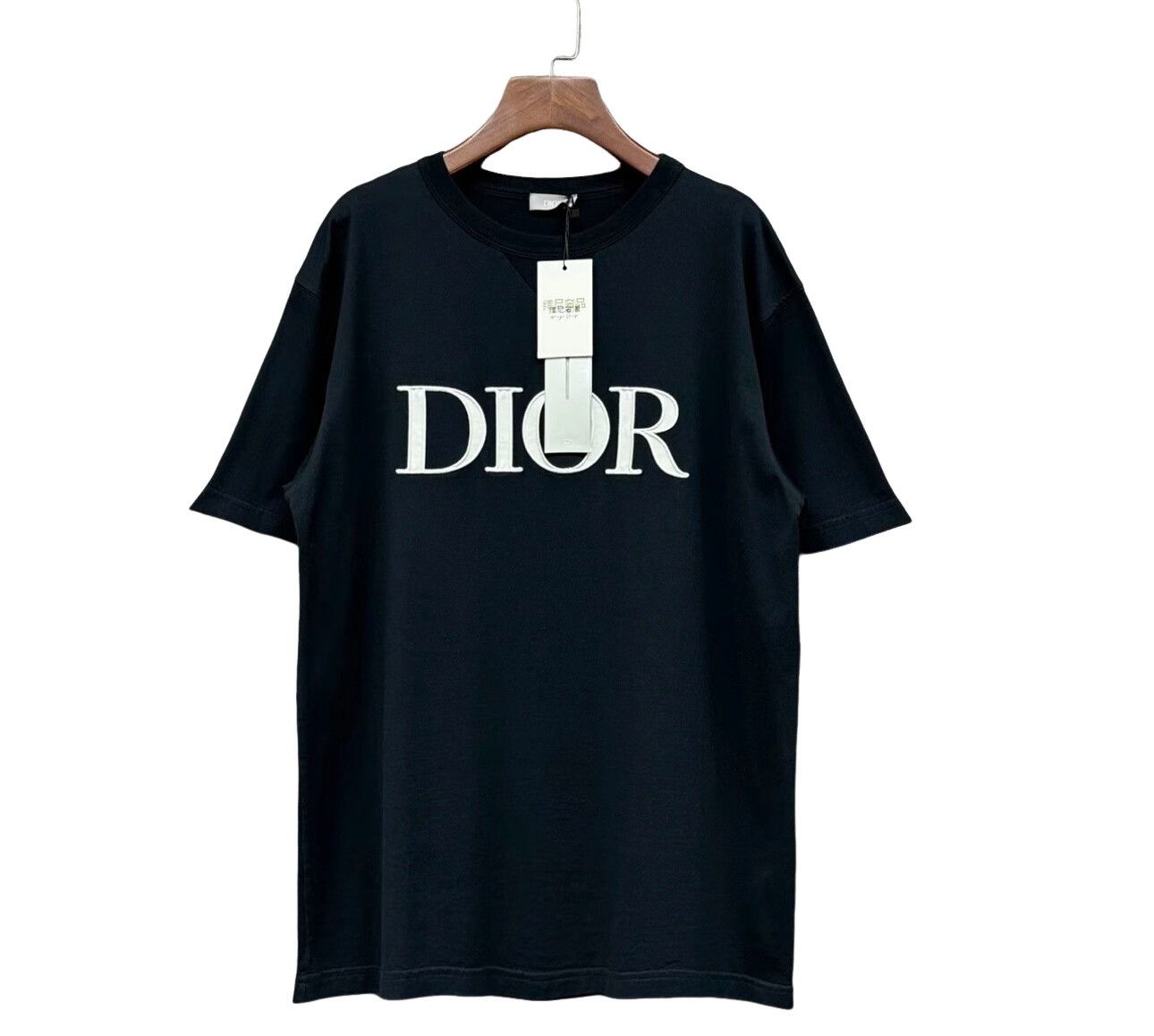 Dior Dior Embroidered Logo T-Shirt Size L Size US L / EU 52-54 / 3 - 1 Thumbnail