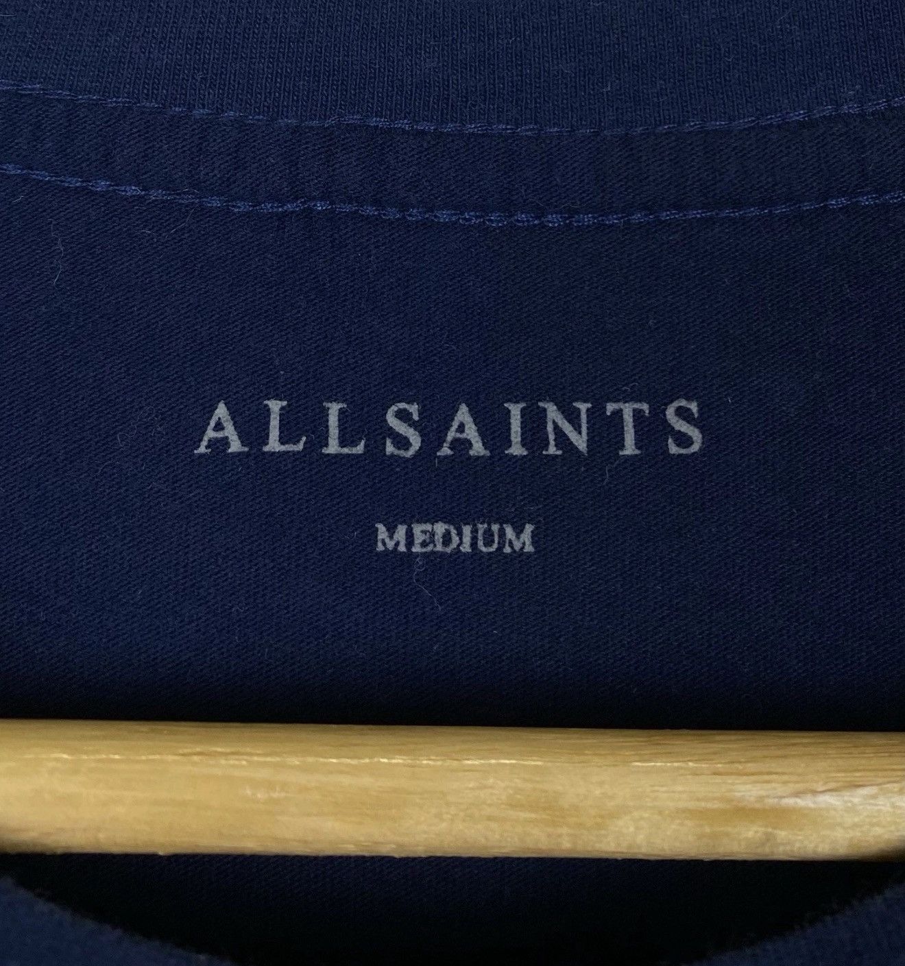Allsaints Allsaints Brace Tonic Crew Neck T-shirt Blue Short Sleeve Size US M / EU 48-50 / 2 - 6 Thumbnail