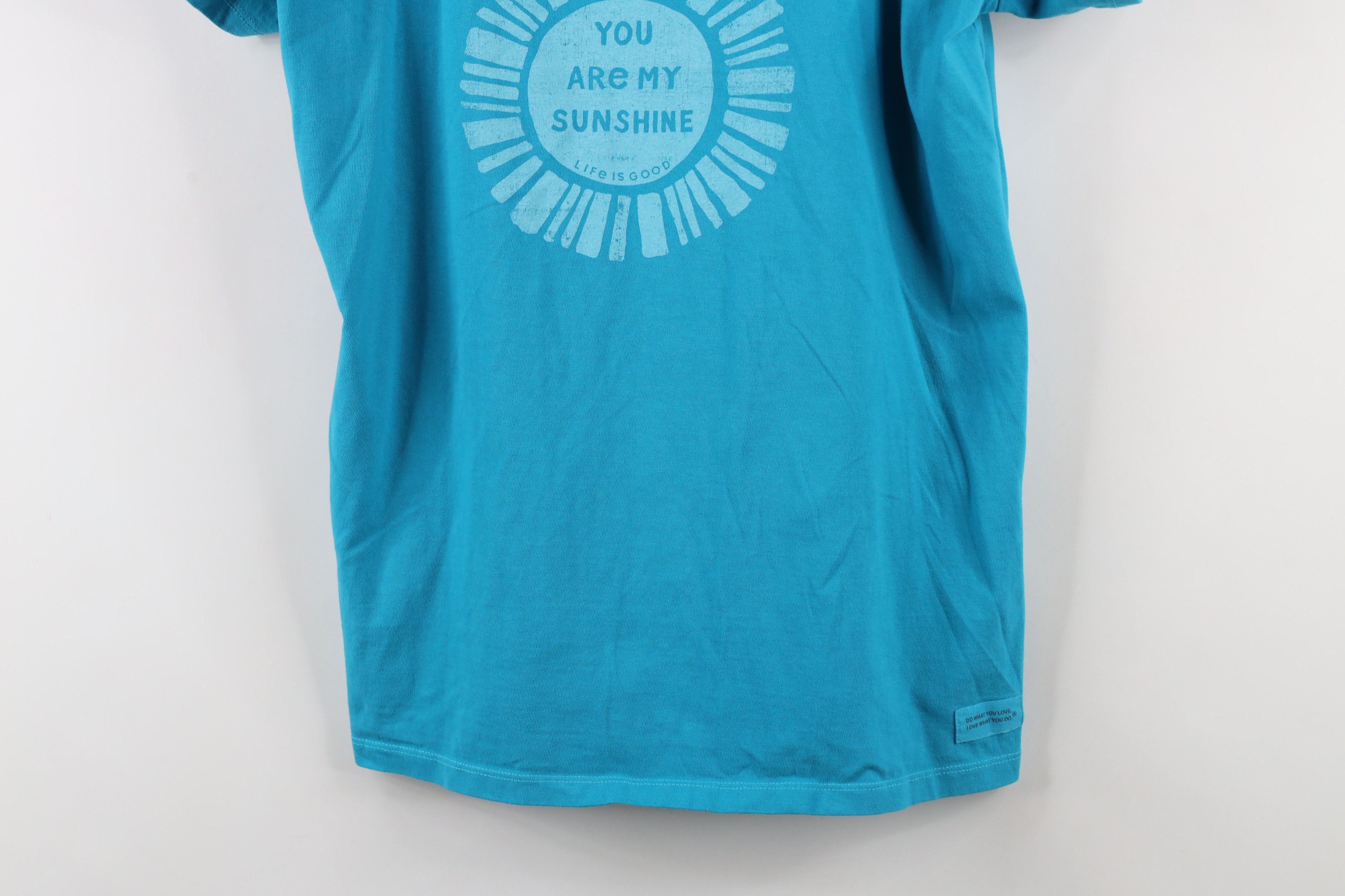 Life is Good × Vintage Life Is Good You Are My Sunshine V-Neck T-Shirt Crusher Size L / US 10 / IT 46 - 3 Thumbnail