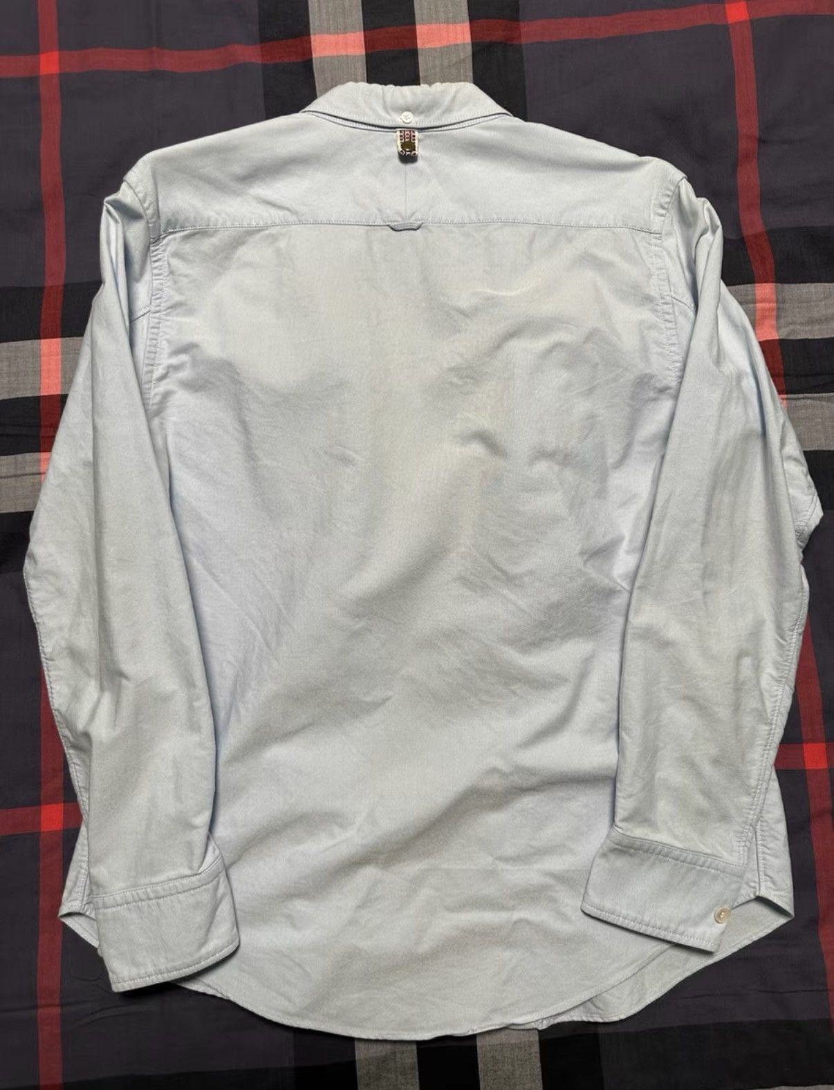 Visvim Visvim Drop Sleeve Shirt – Blue Size US S / EU 44-46 / 1 - 5 Thumbnail