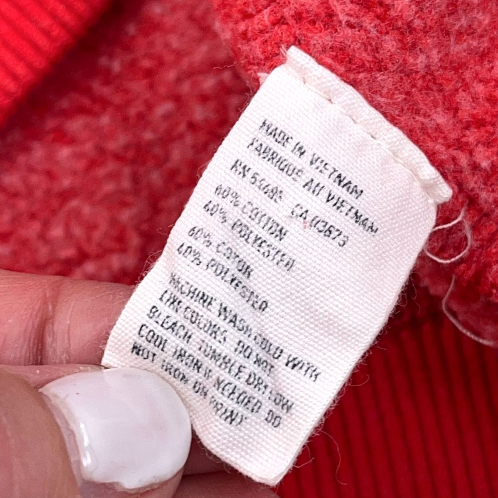 American Eagle Outfitters VINTAGE American Eagle Outfitters Hoodie Women M Red Pullover Sweatshirt 2000s Size M / US 6-8 / IT 42-44 - 7 Thumbnail