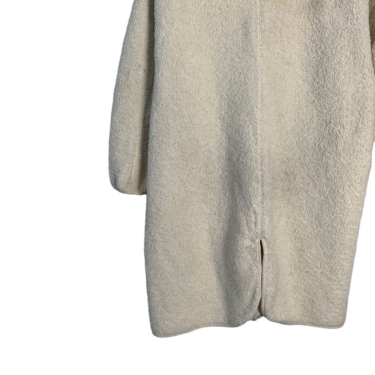 GU × Undercover Gu x Undercover Fleece Hooded Long Jacket Size XS / US 0-2 / IT 36-38 - 8 Thumbnail