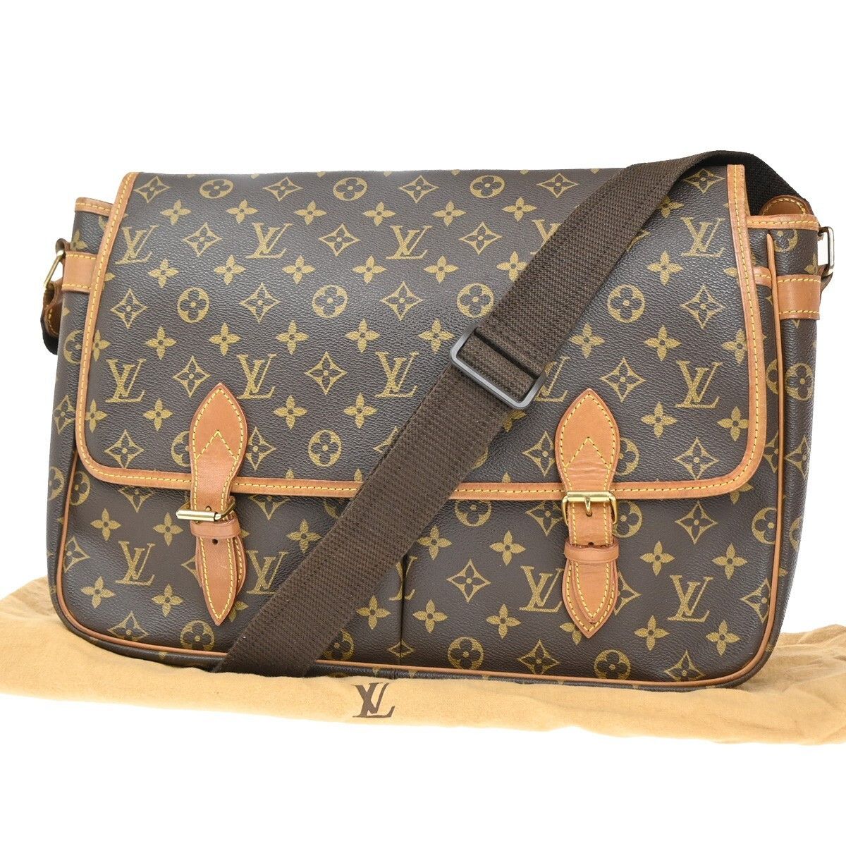 Louis Vuitton Louis Vuitton Sac Gibeciere Messenger Bag Monogram Canvas Size ONE SIZE - 1 Thumbnail