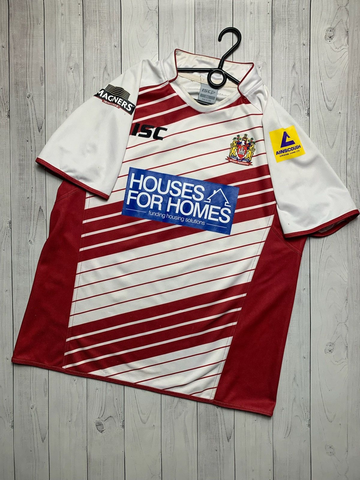 Vintage Vintage Wigan Warriors rugby jersey size XXL Size US XXL / EU 58 / 5 - 1 Thumbnail