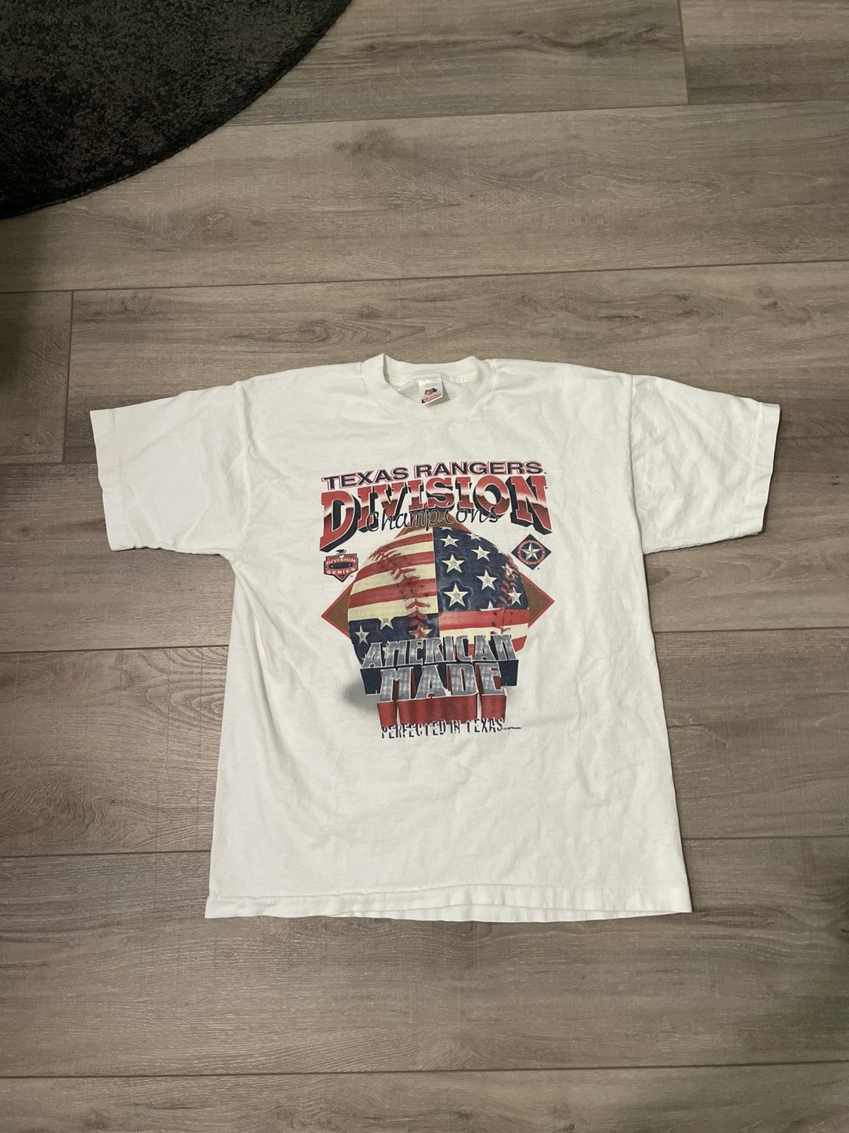 Vintage Vintage Tx Rangers Tee Size US S / EU 44-46 / 1 - 1 Thumbnail