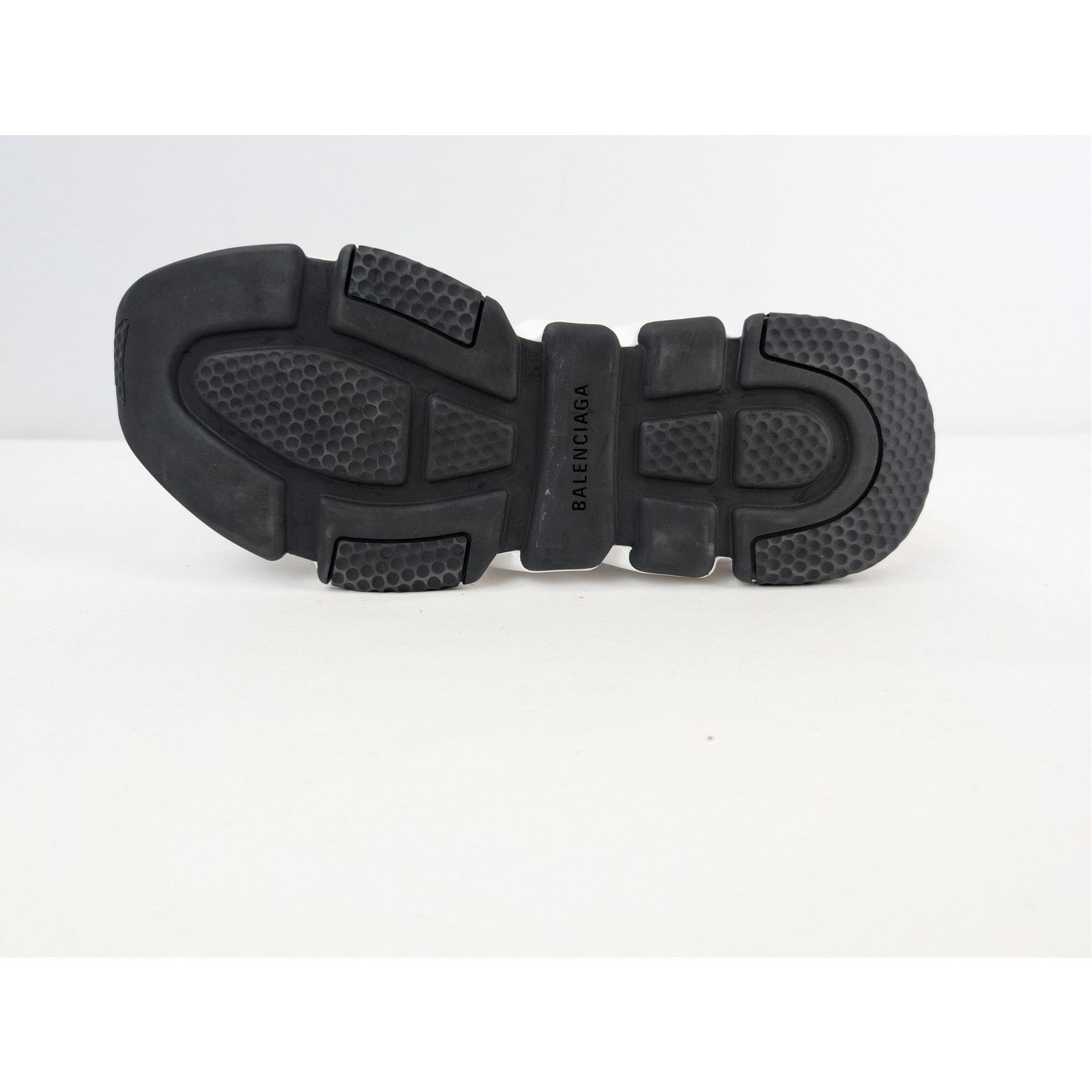 Balenciaga o1rshd1 Speed Mule Slide Slipper in Black / White Size US 12 / EU 45 - 13 Thumbnail
