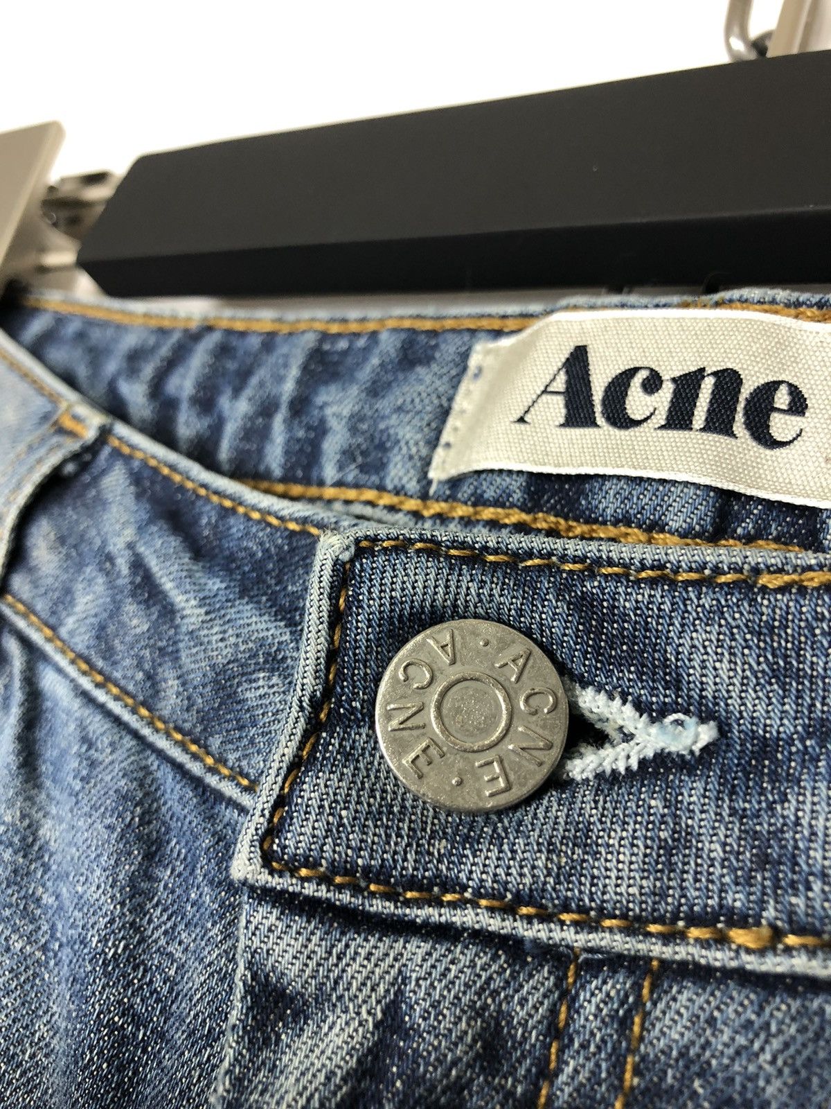 Acne Studios Acne Studios Blue Denim Jeans Pants size 26x34 Size 26" / US 2 / IT 38 - 8 Thumbnail