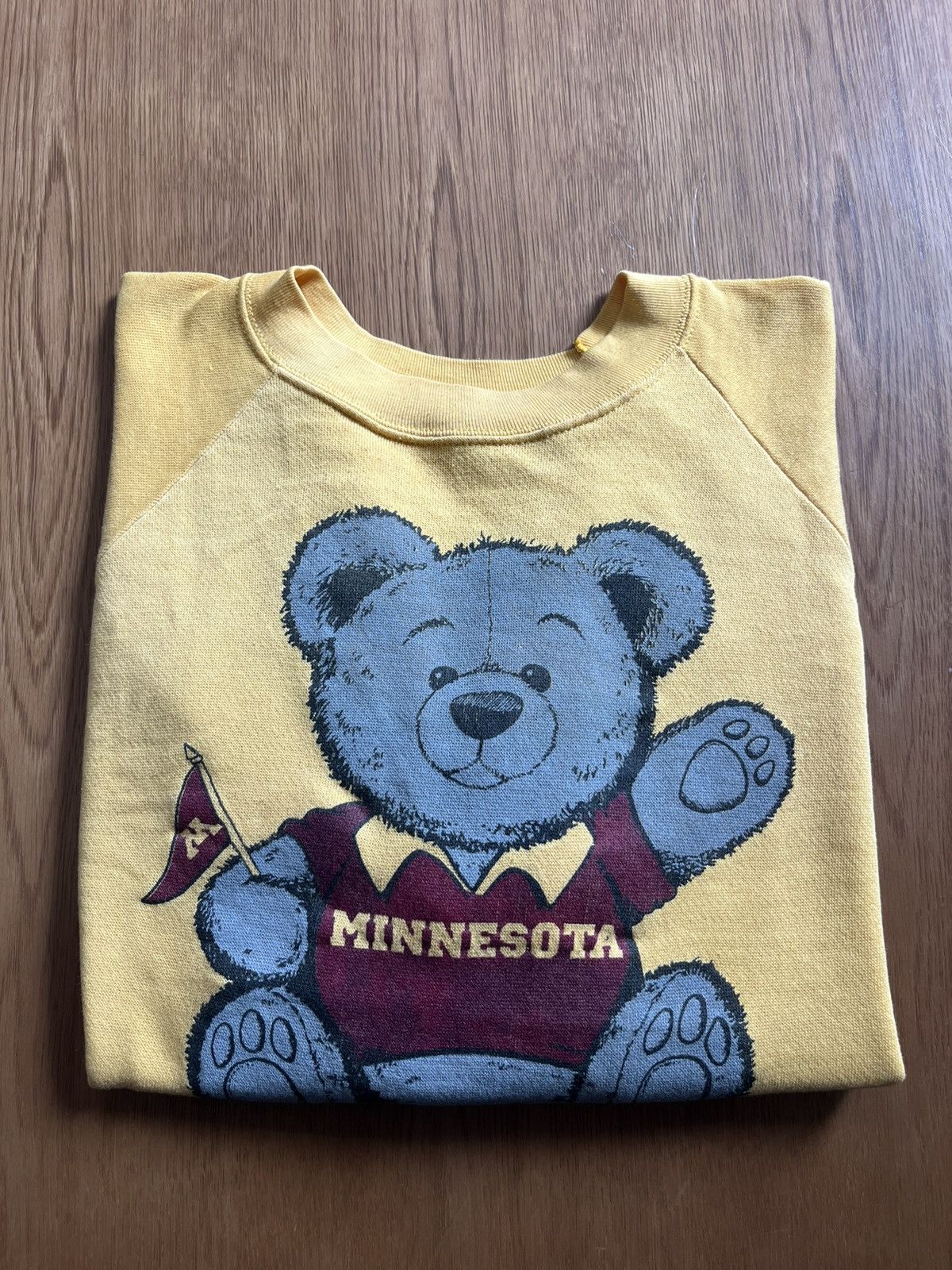 Vintage Vintage MINNESOTA Bear 80’s Sweater shirt Size US L / EU 52-54 / 3 - 7 Thumbnail