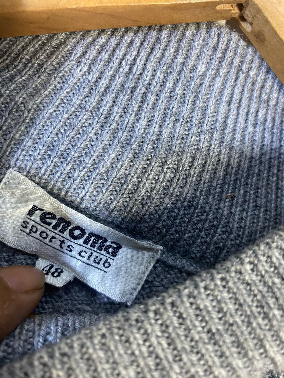 Designer × Renoma Unisex 🔥Renoma paris sport club knitwear Size L / US 10 / IT 46 - 4 Thumbnail