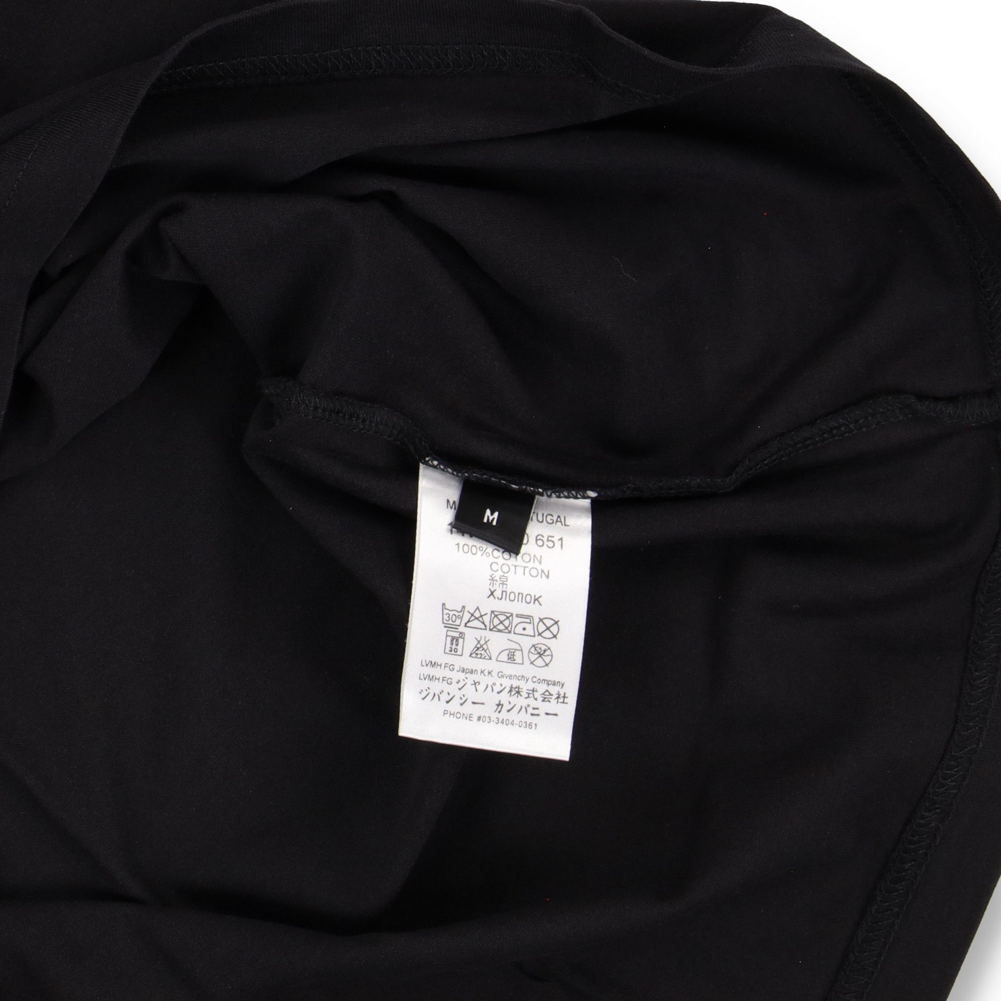 Givenchy Black Burnt Polaroid Oversized T-Shirt Size US M / EU 48-50 / 2 - 5 Thumbnail