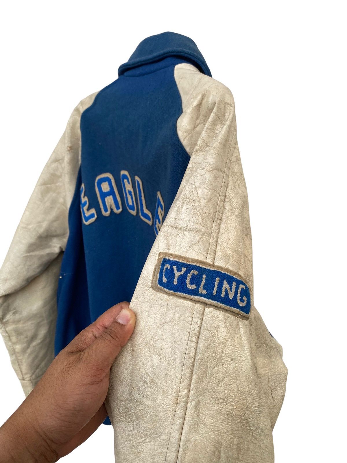 Vintage VINTAGE QUEEN ELIZABETH PARK SCHOOL VARSITY JACKET Size US M / EU 48-50 / 2 - 3 Thumbnail