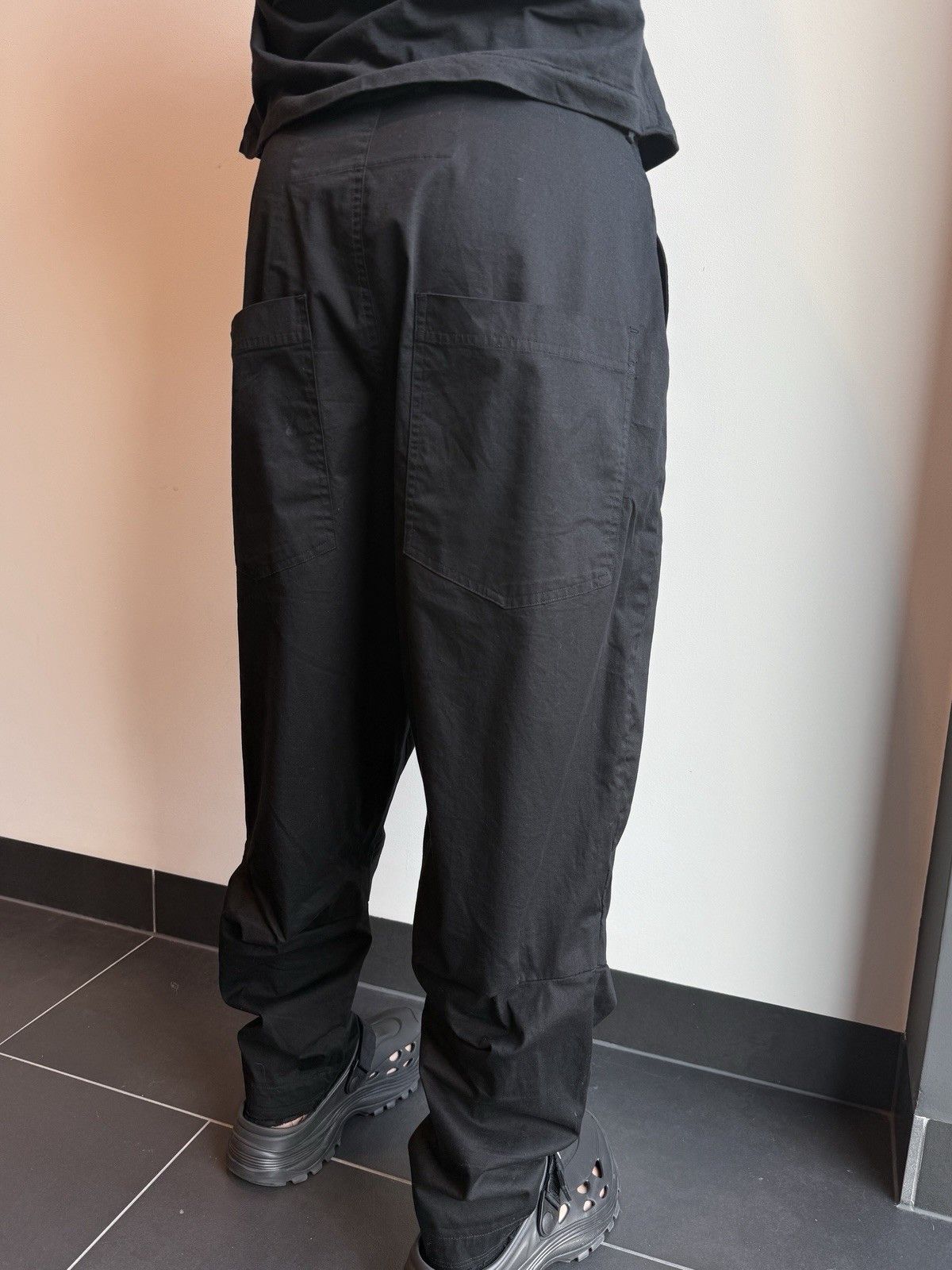 Rundholz Rundholz Black Label Unisex Trousers Avant Garde Black M Size US 32 / EU 48 - 6 Thumbnail