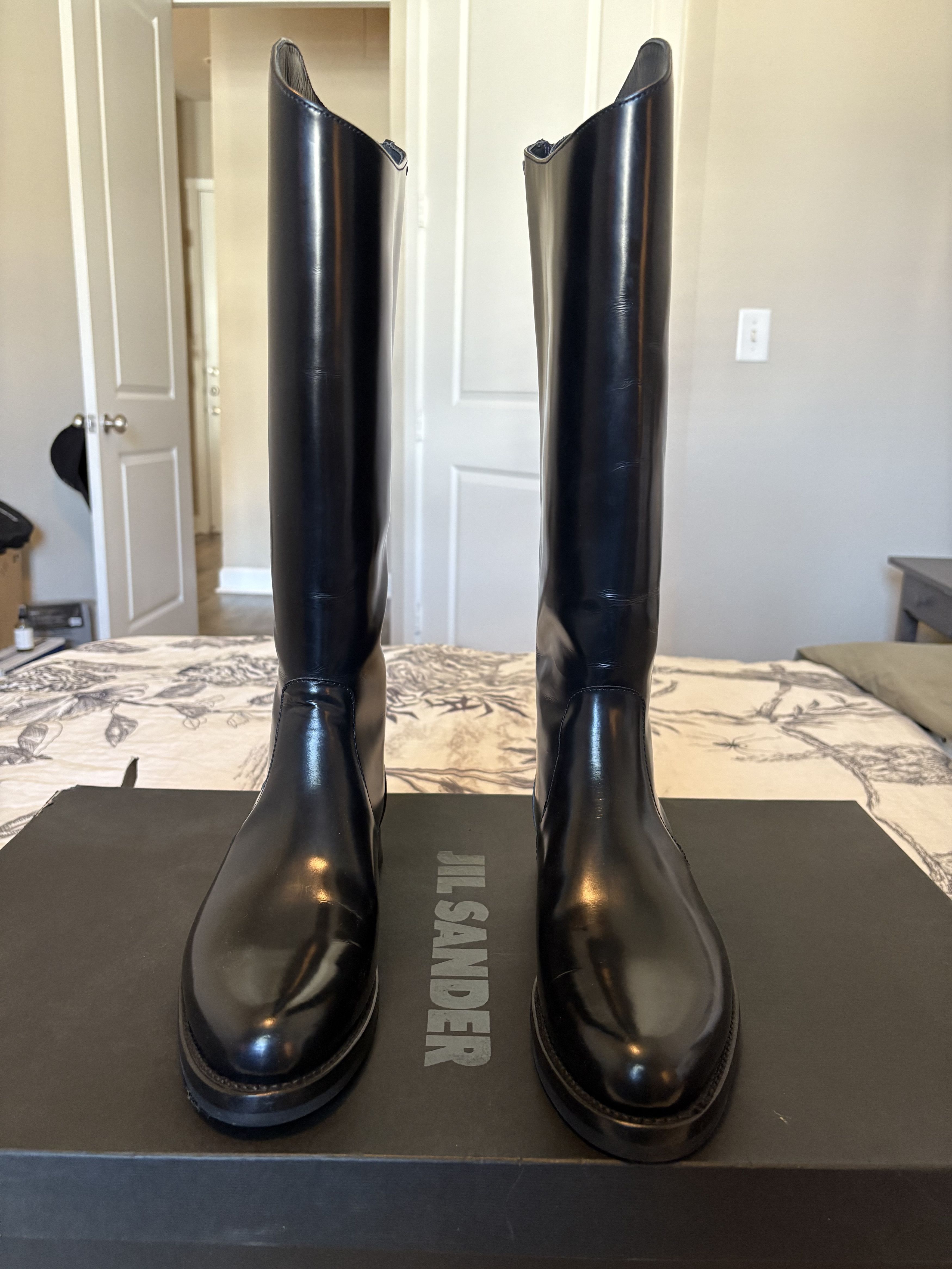 Jil Sander × Raf Simons Jil Sander F/W 2009 Riding Boots | Grailed