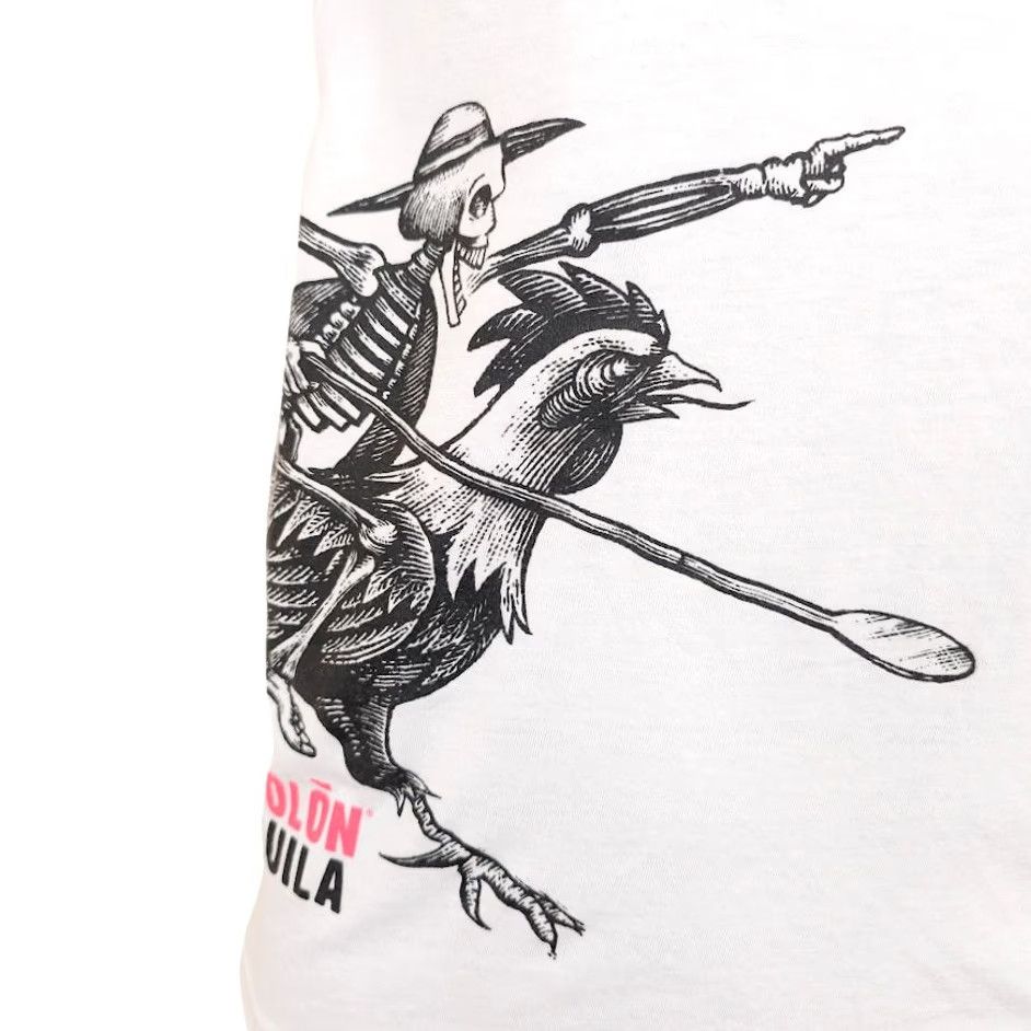 Vintage Espolon Tequila T Shirt Mens XS White Rooster Mexican Liquor Shirt"} Size US XS / EU 42 / 0 - 3 Thumbnail