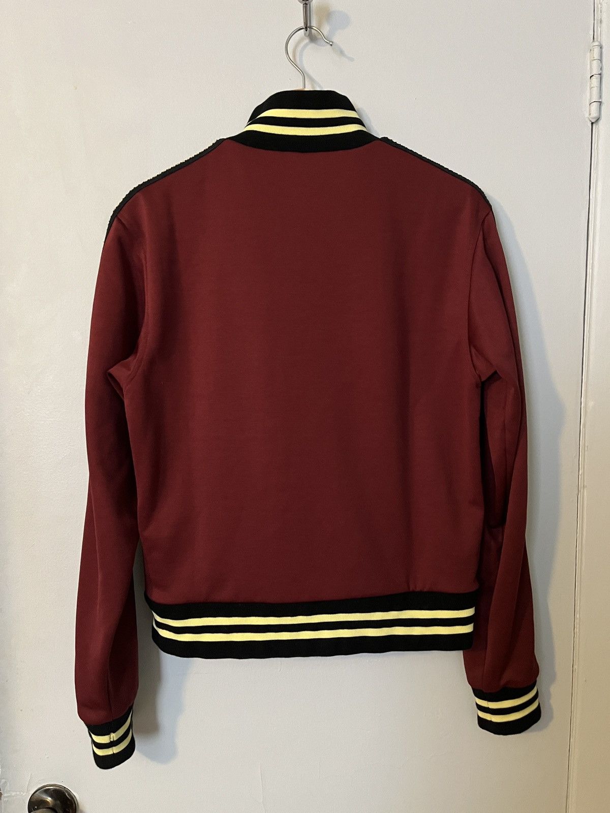 Wales Bonner Wales Bonner Track Jacket Full Zip Stripe Burgundy Red Size US S / EU 44-46 / 1 - 2 Thumbnail