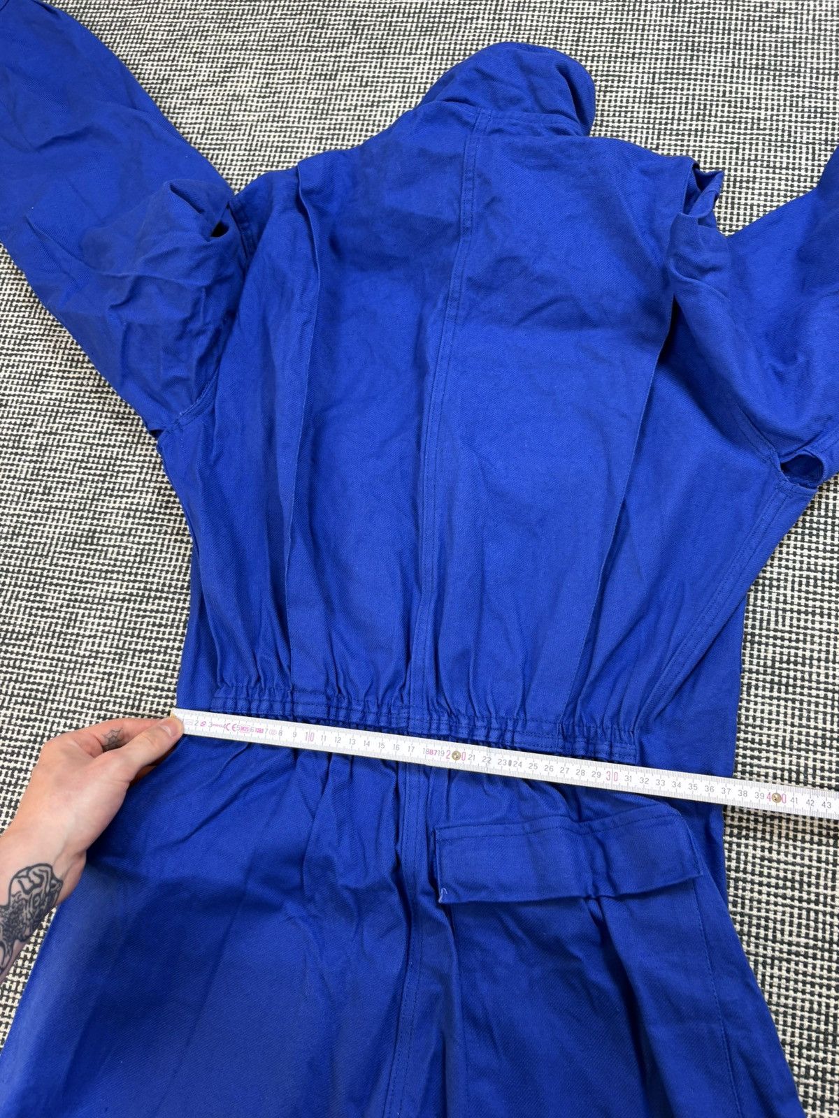 Le Laboureur 60s/70s Od Flers french army chore coveralls jumpsuit Size US S / EU 44-46 / 1 - 8 Thumbnail