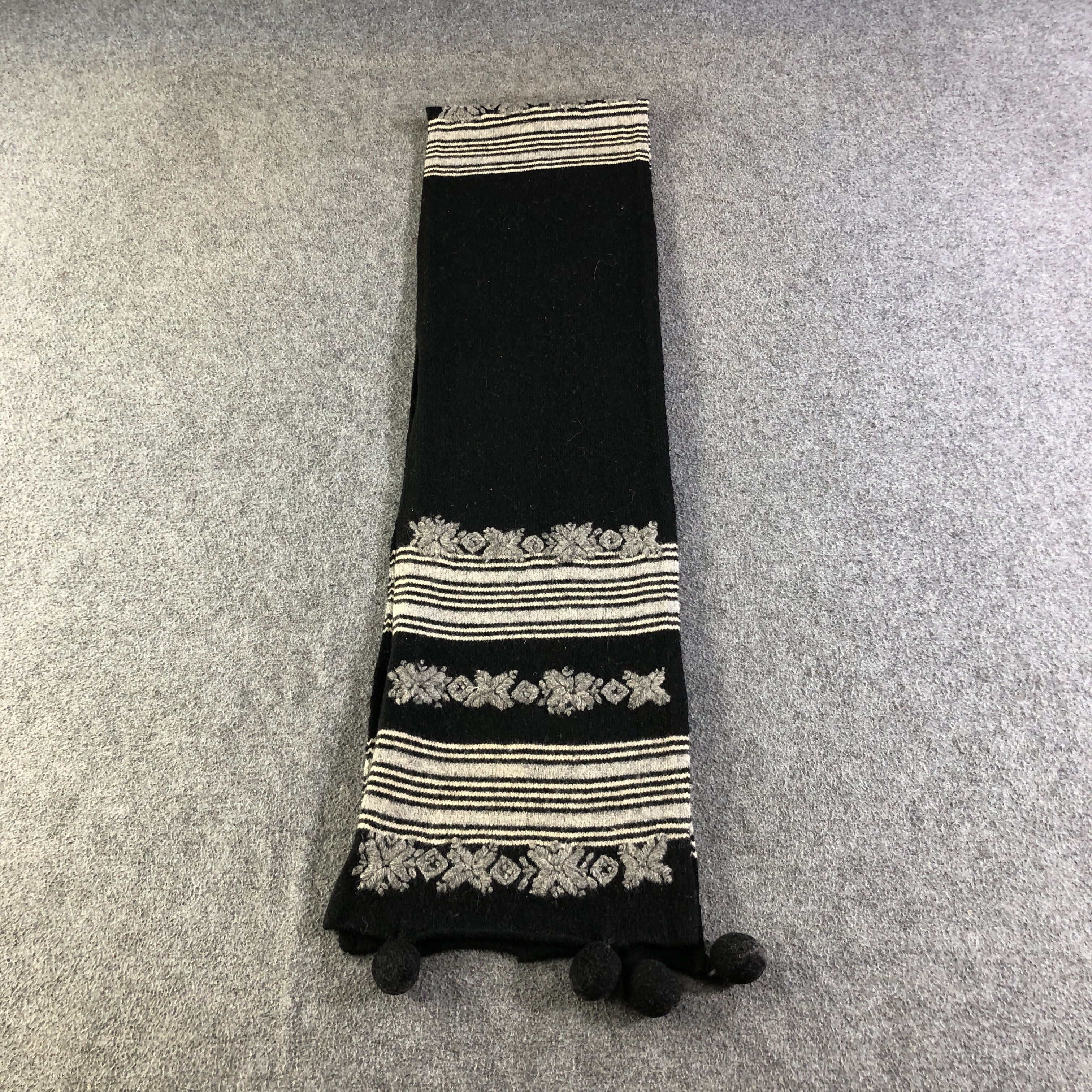 J.Crew J.Crew Wool Scarf Muffler Neckwear V2743 Size ONE SIZE - 2 Thumbnail