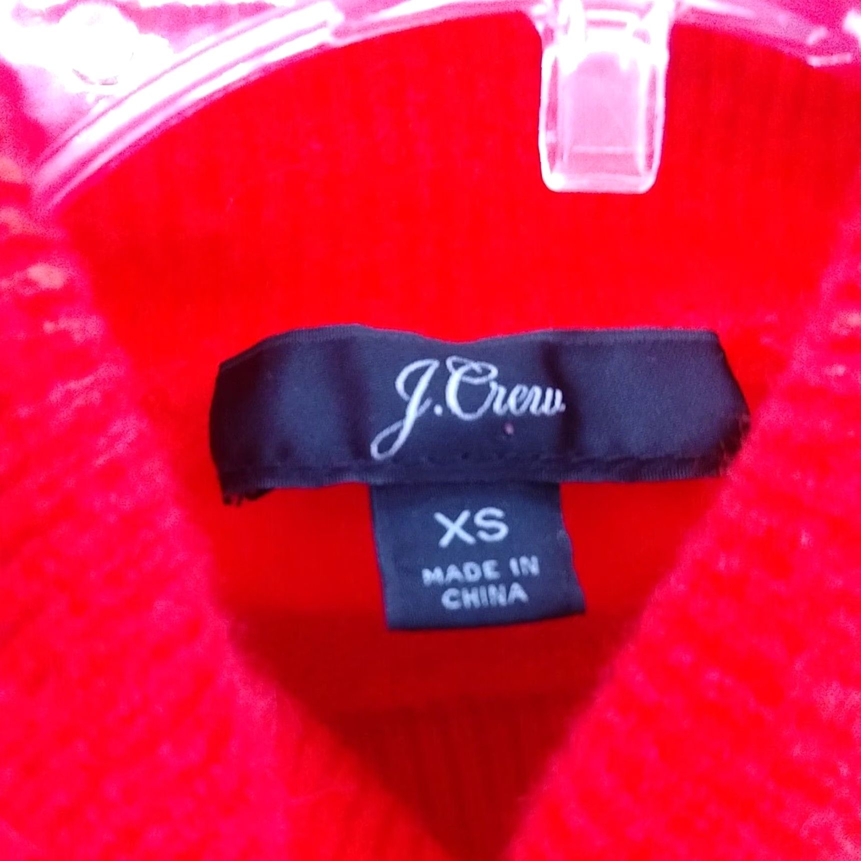J.Crew J. Crew Alpaca Wool Blend Orange Sweater Mock Neck Womens XS Size XS / US 0-2 / IT 36-38 - 6 Thumbnail