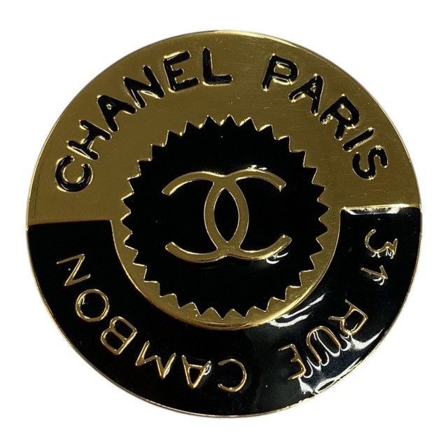 Chanel Chanel Chanel Metal Coco Mark Brooch Metal Brooch Size ONE SIZE - 1 Thumbnail