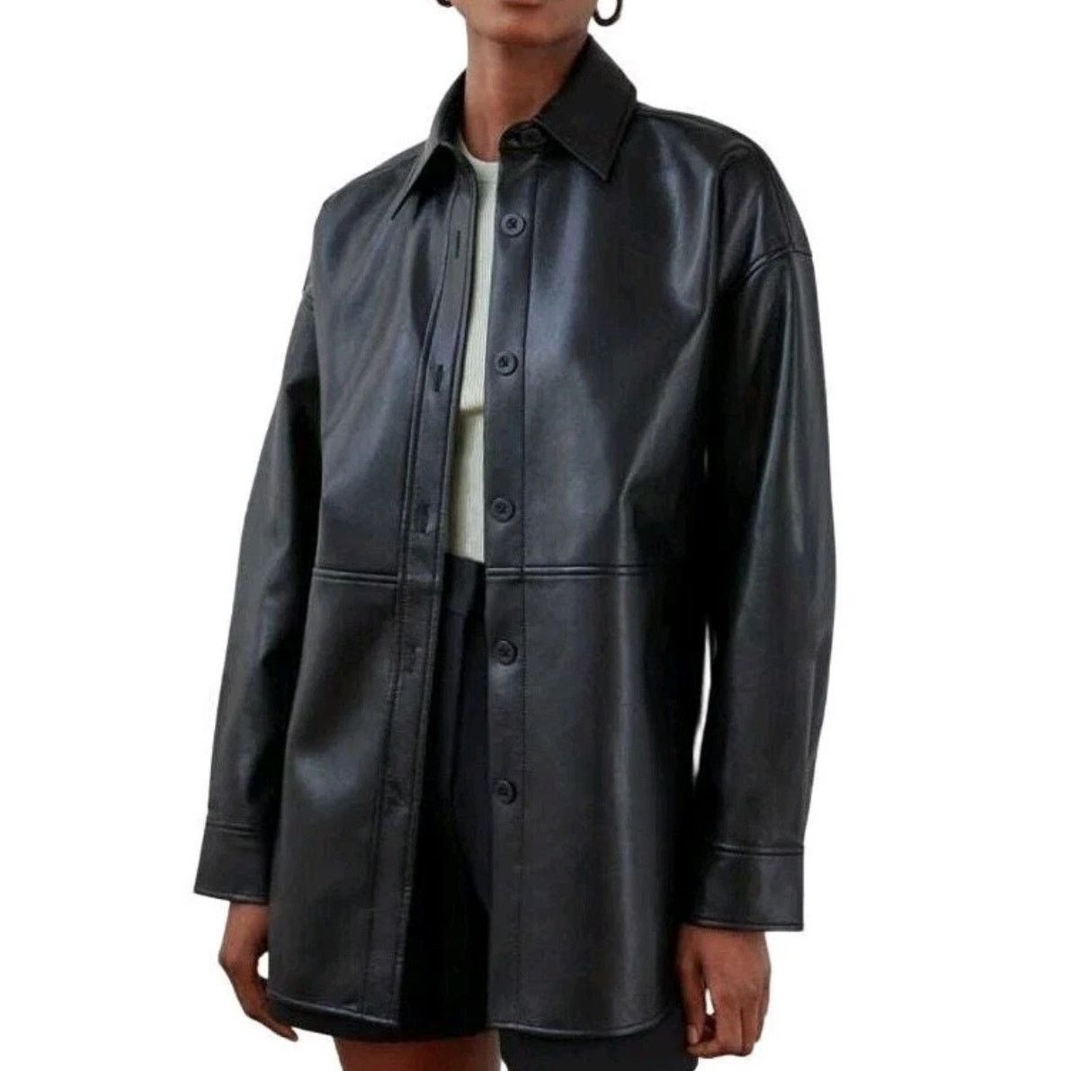 Babaton- Pelli Shirt Jacket / black / S