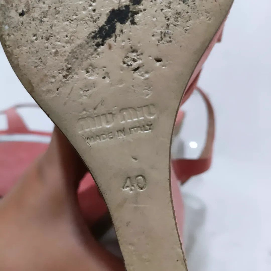 Miu Miu Miu Miu Pink Suede Wedges Size US 10 / IT 40 - 6 Thumbnail
