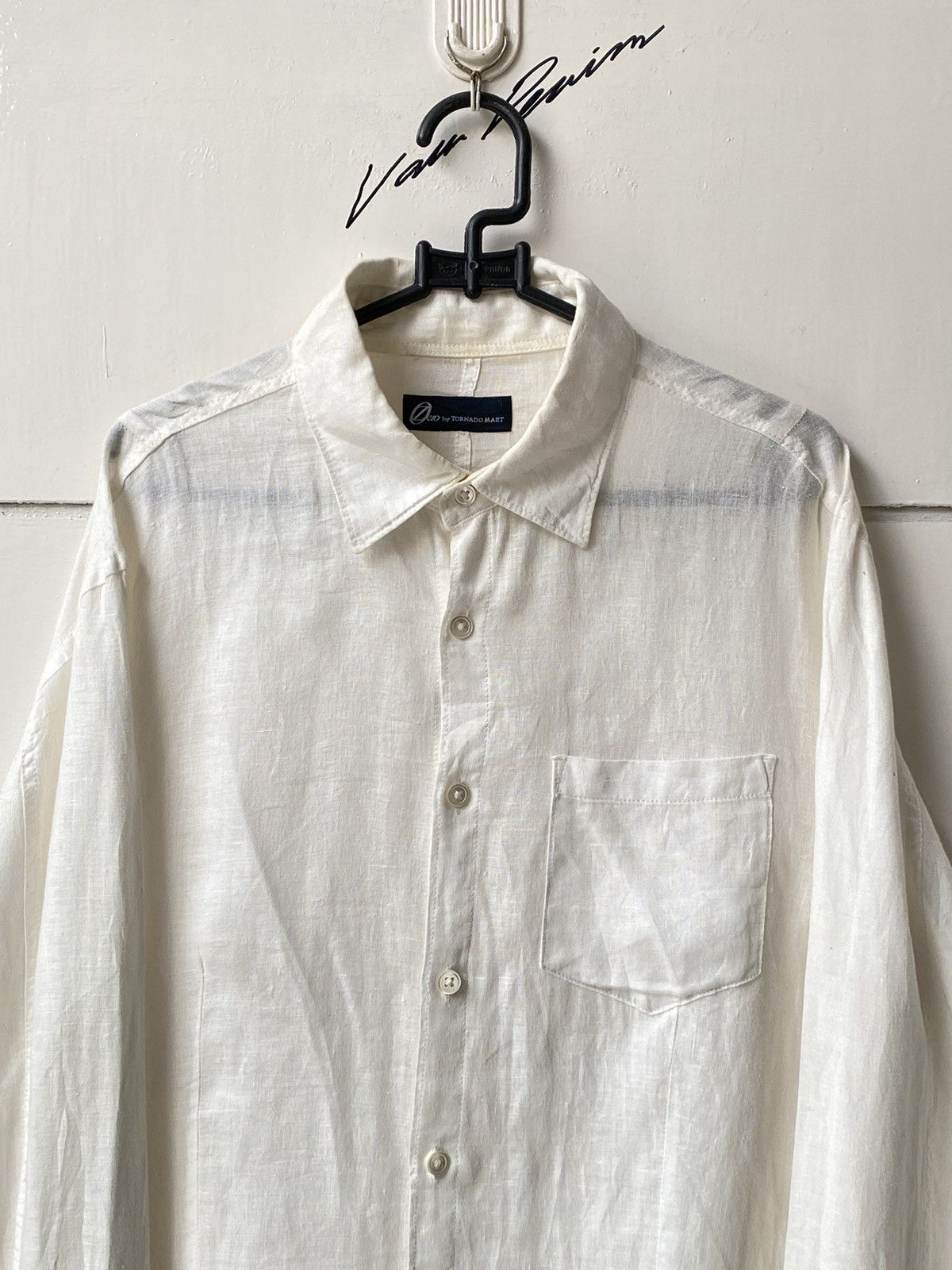 Tornado Mart Zero By Tornado Mart White Shirt Size US S / EU 44-46 / 1 - 3 Thumbnail