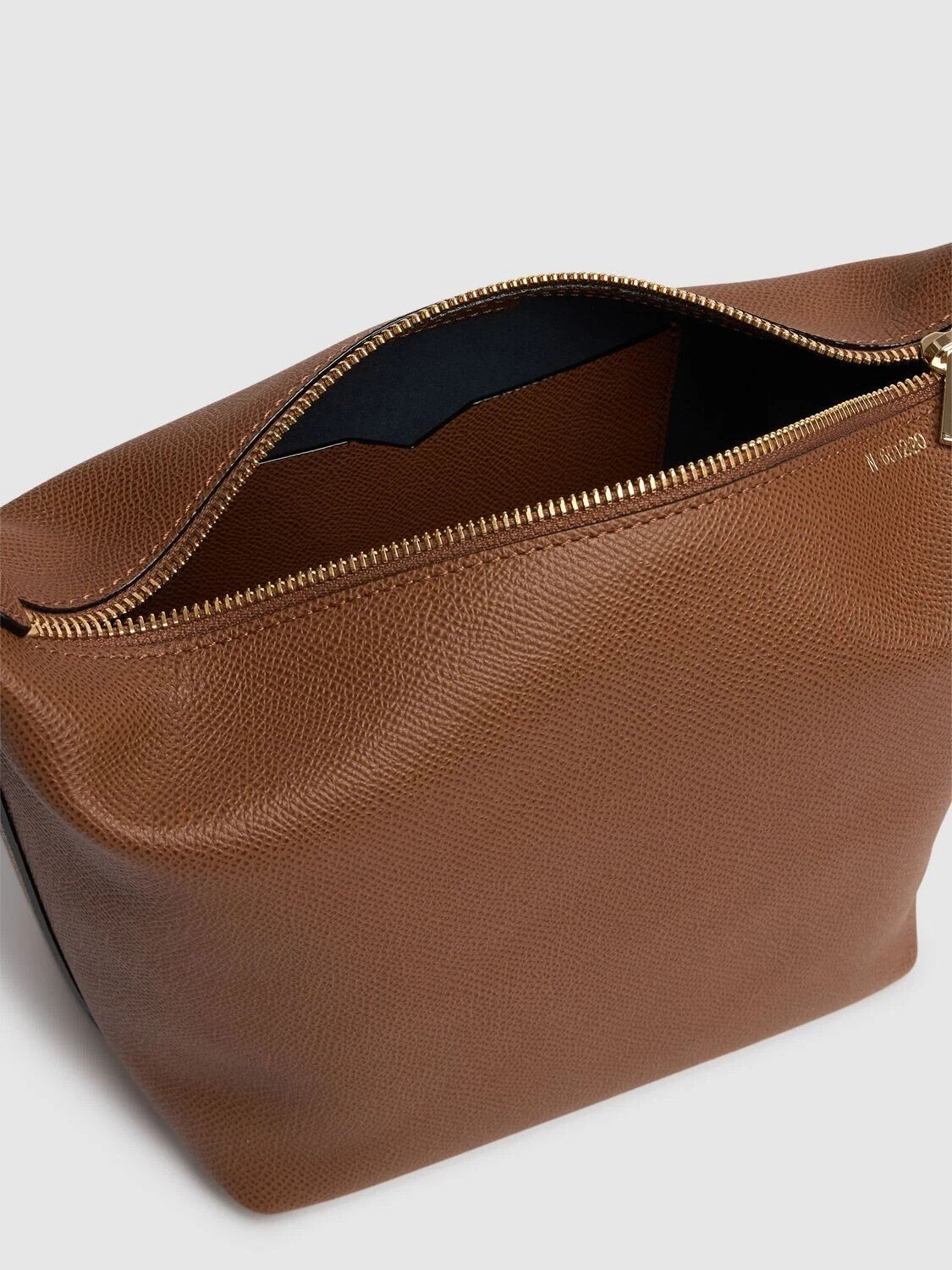 Valextra VALEXTRA Mochi Mini Choc Leather Top Handle Bag Size ONE SIZE - 4 Thumbnail