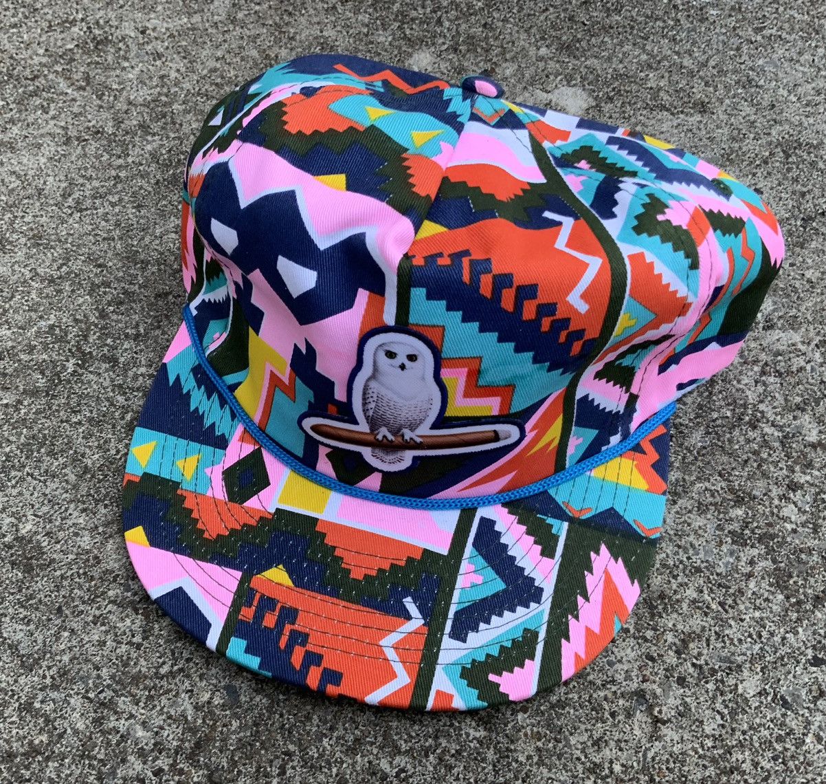 Other New White Owl Cigars Abstract Loud Snapback Trucker Hat Size ONE SIZE - 1 Thumbnail