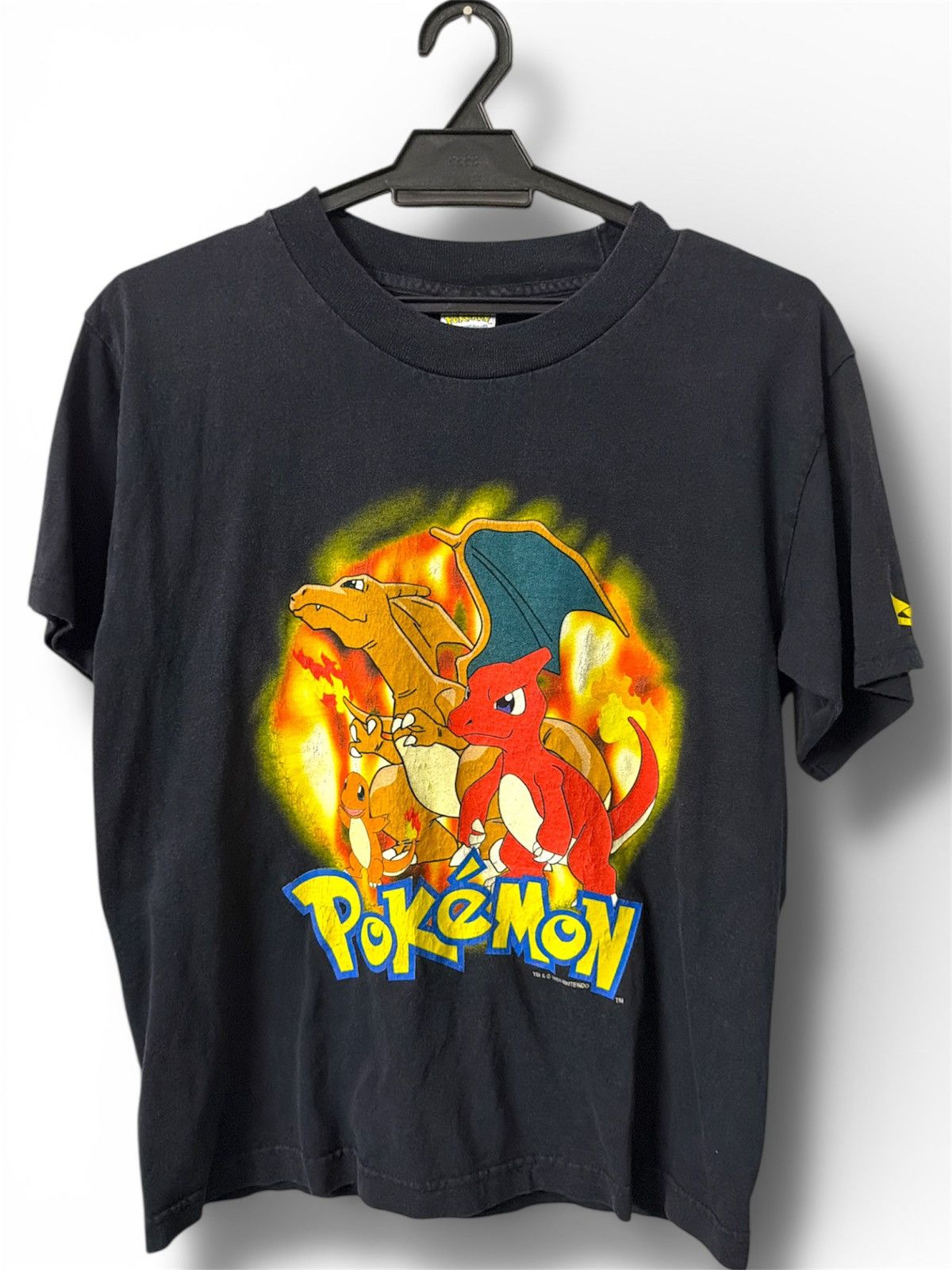 Pokemon Vintage 1999 Pokémon Charizard Evolution T-shirt Size US M / EU 48-50 / 2 - 1 Thumbnail